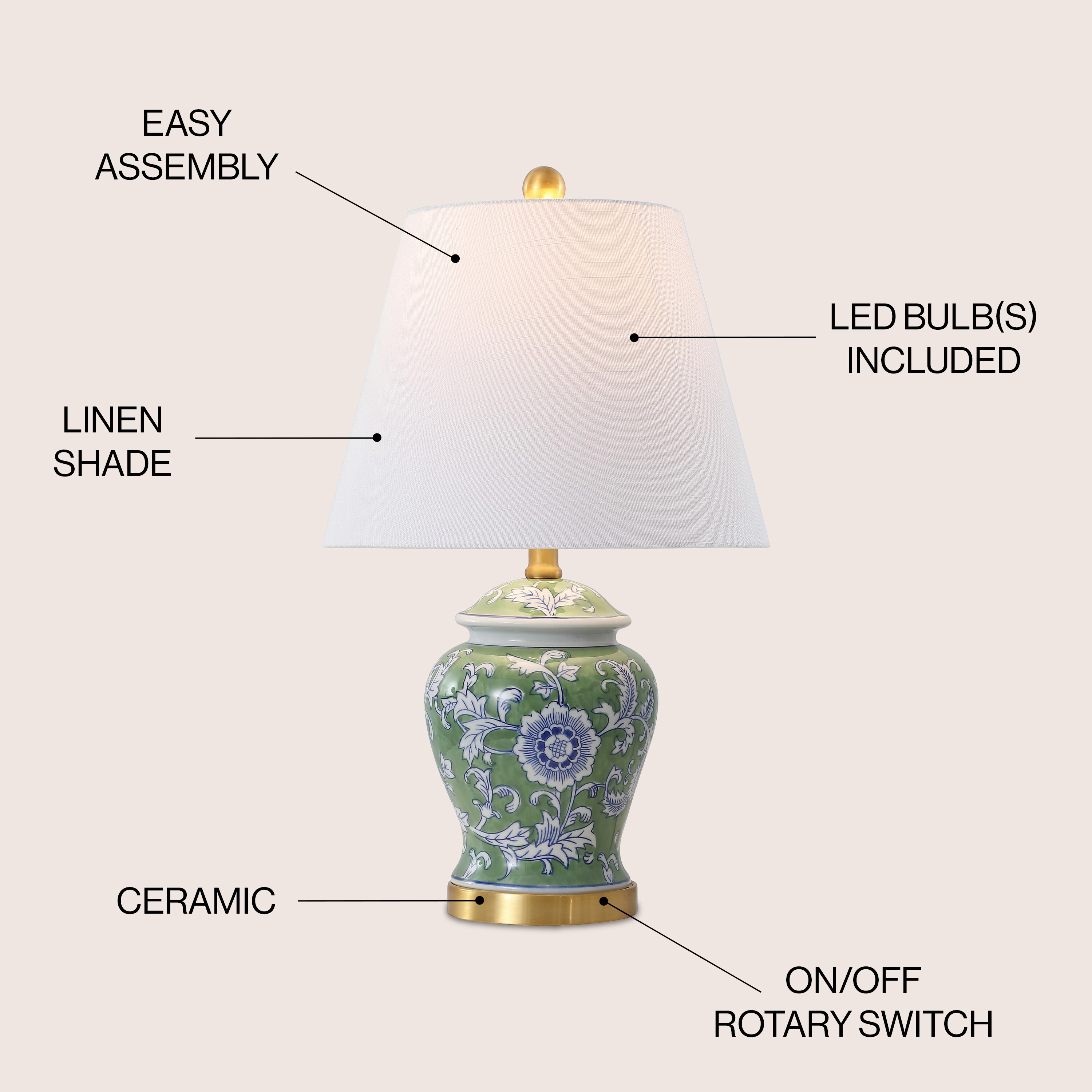 JONATHAN  Y JYL3005E Table-Lamps - View #3