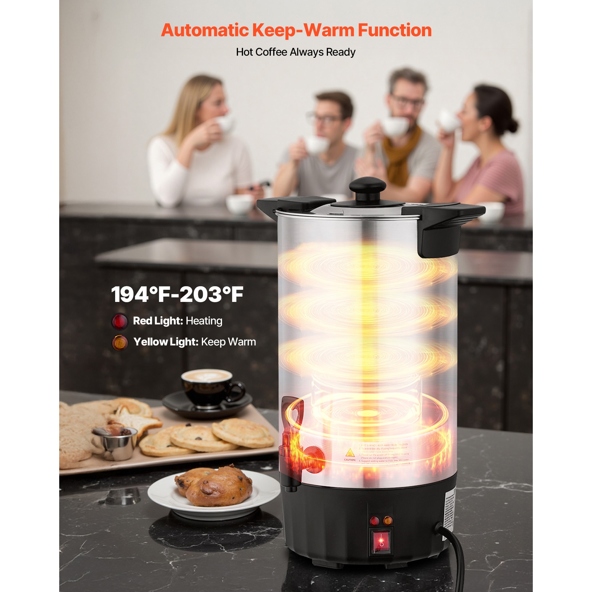 VEVOR SCSYKFT60CUP08357V1 Coffee-Makers - View #4