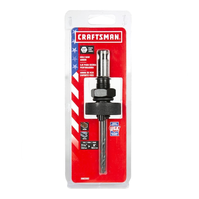 CRAFTSMAN 1/2-in Hole Saw Arbors CRAFTSMAN 1/2-in Hole Saw Arbors
