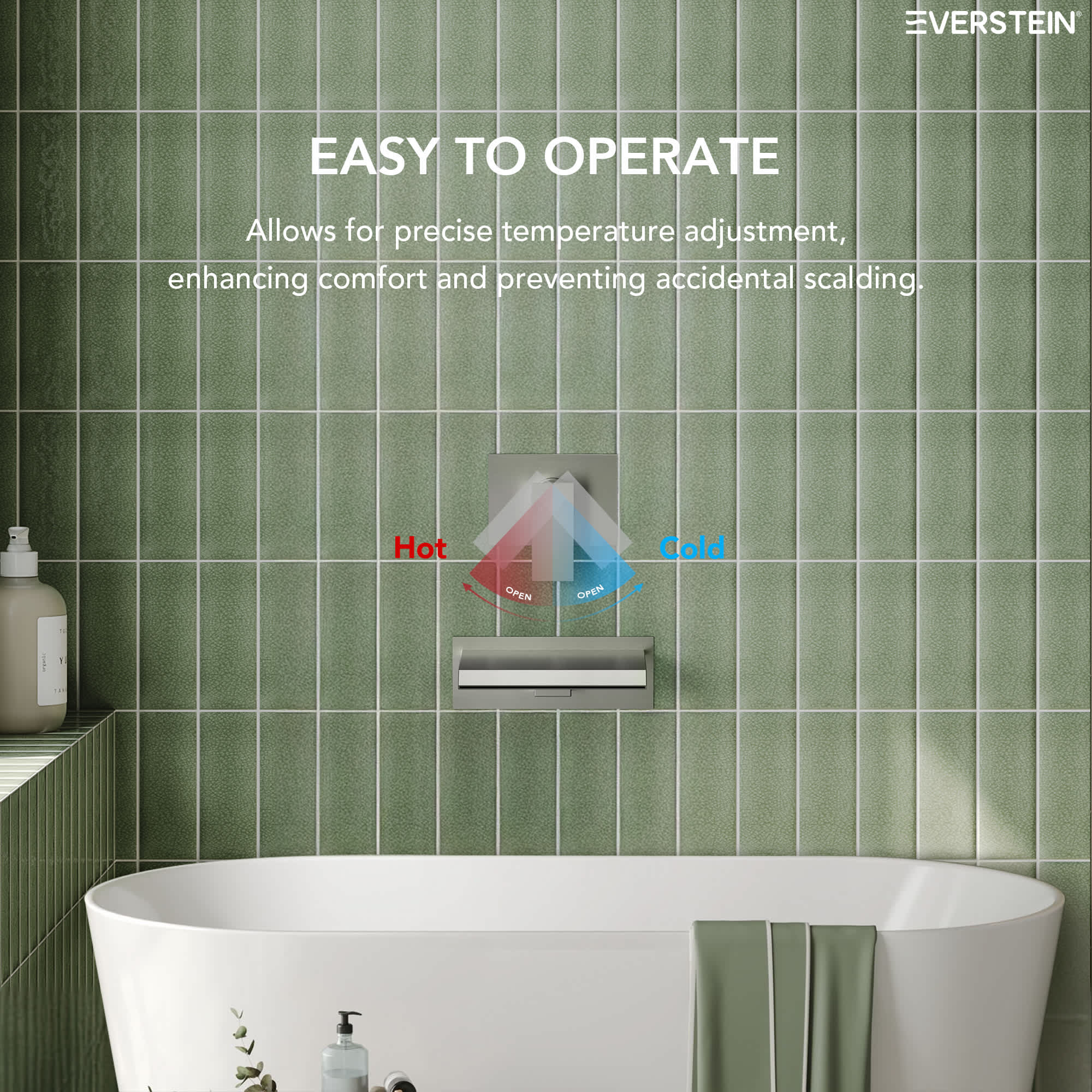 EVERSTEIN SFS-1110-NK Roman-Tub-Faucets - View #4