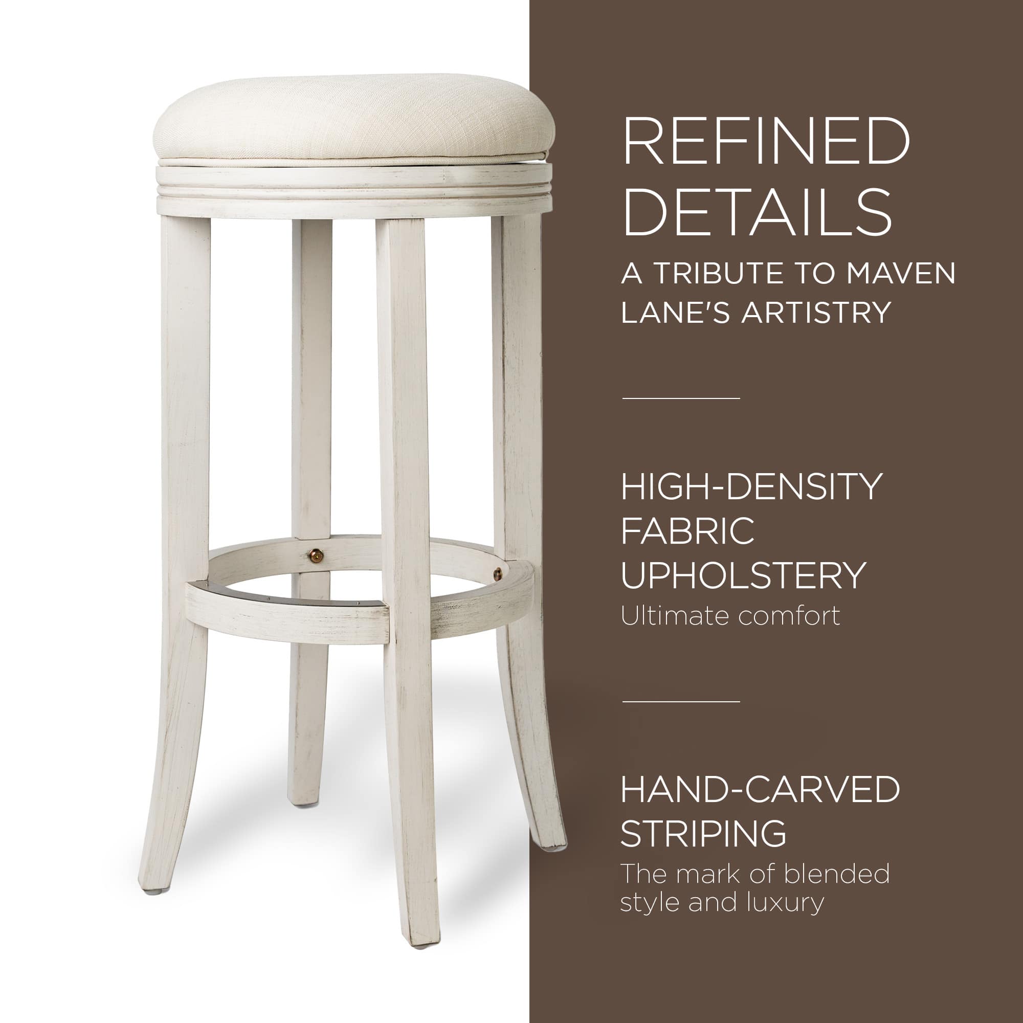 Maven Lane ML104803-FBS-WT stools - View #3