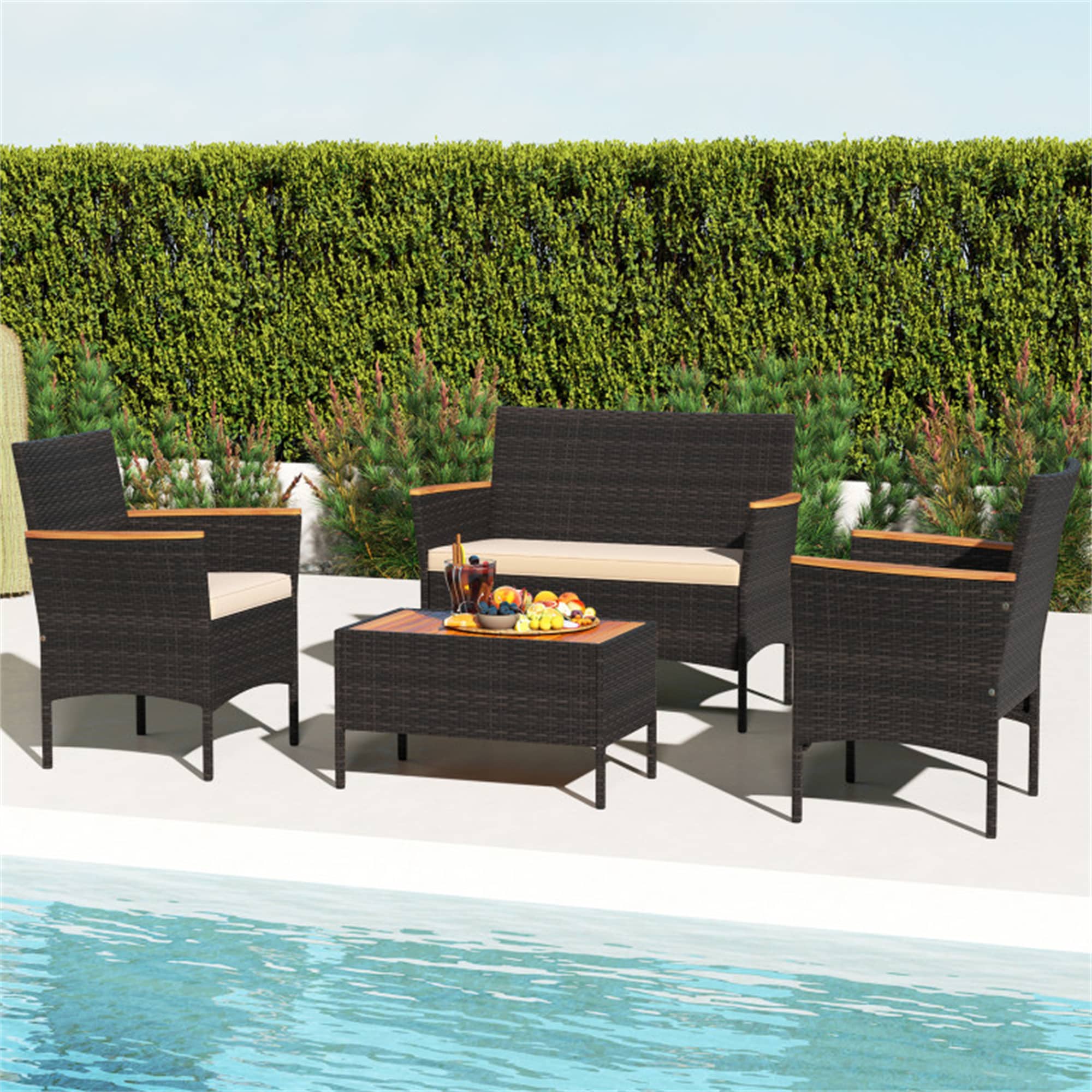 BABOOM BOM-71914BN-OR Patio-Conversation-Sets - View #4