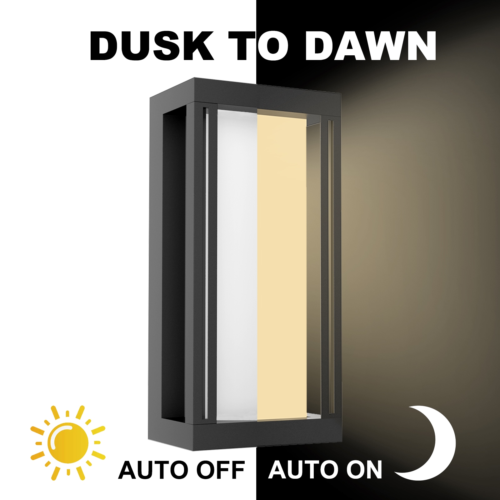 Maxax 7029-1BK Outdoor-Wall-Lighting - View #5