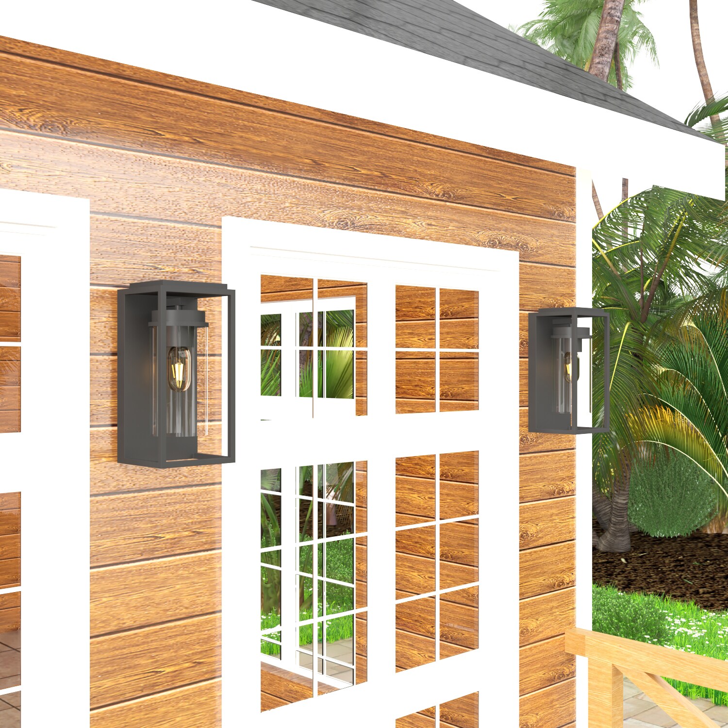 Maxax MX7005-W1BK Outdoor-Wall-Lighting - View #5