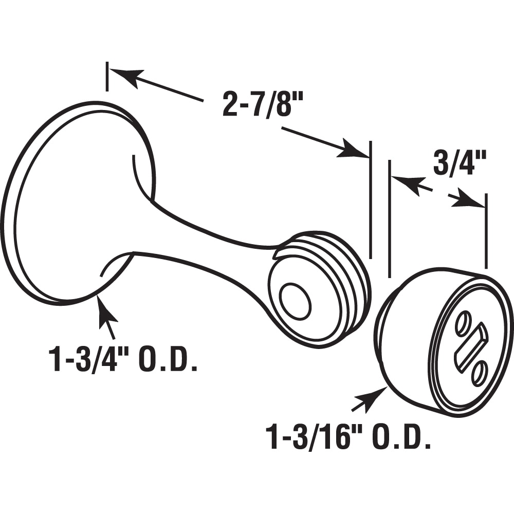Prime-Line MP4907-1 Door-Bumpers-Stops2 - View #2