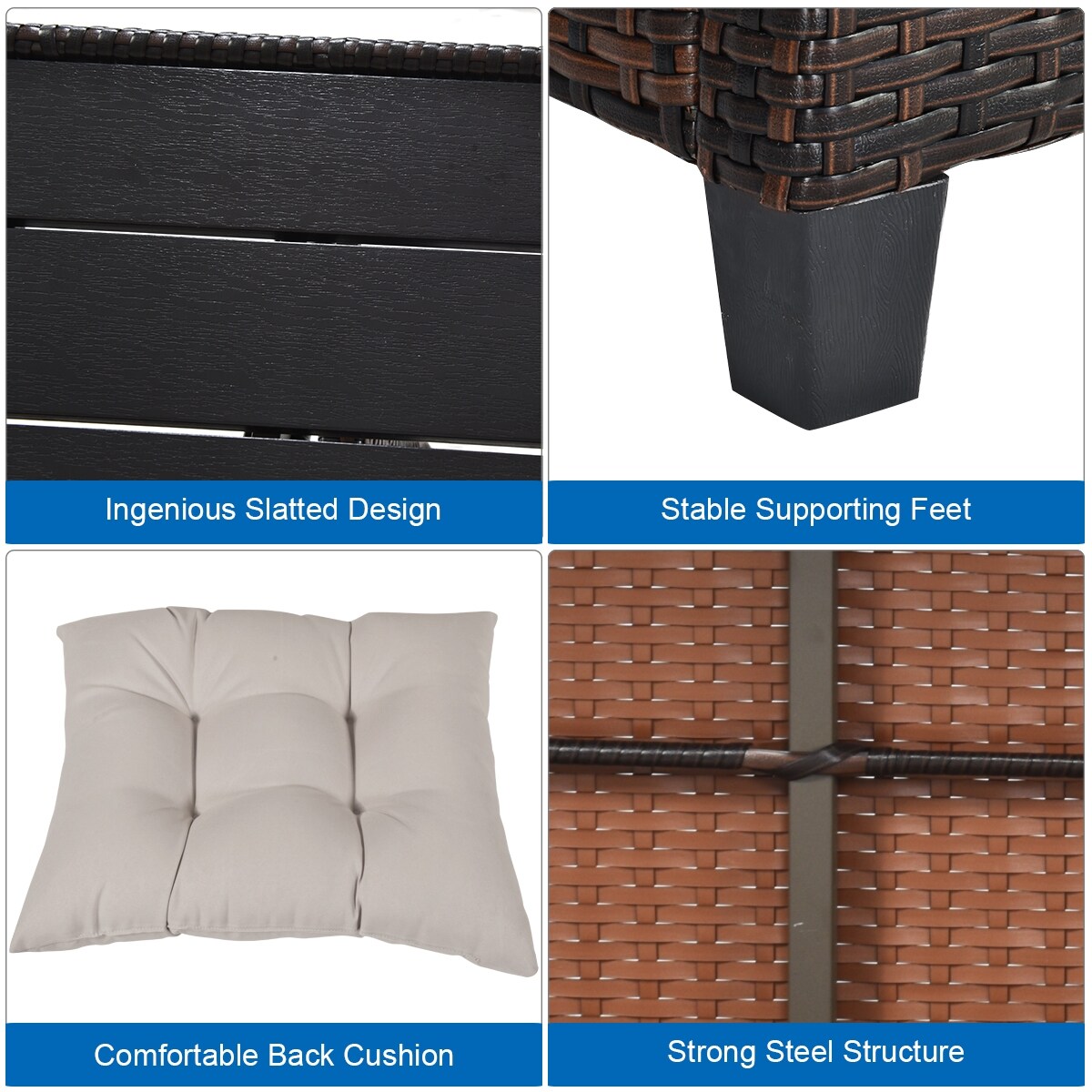 Volenca VOL-AE13P3 Patio-Sofas-Daybeds - View #6