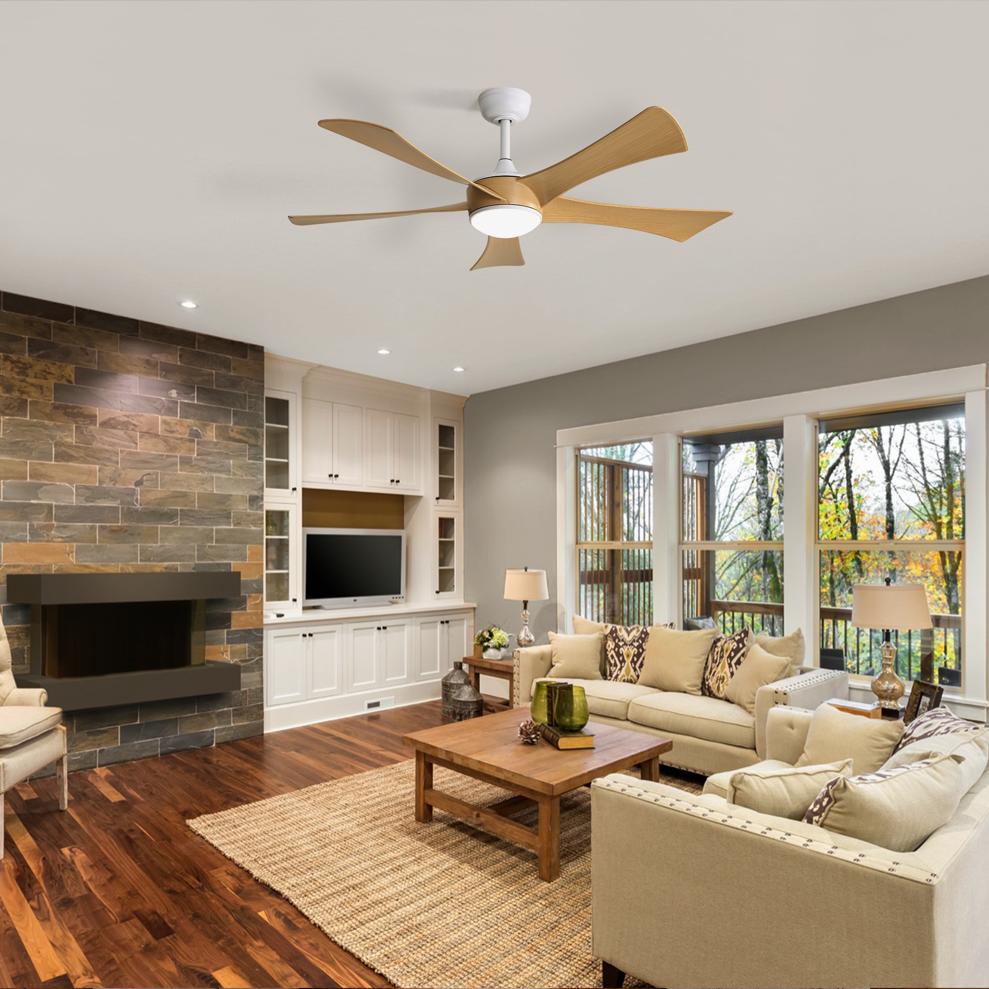 SINOFURN SYB570044BK Ceiling-Fans - View #2
