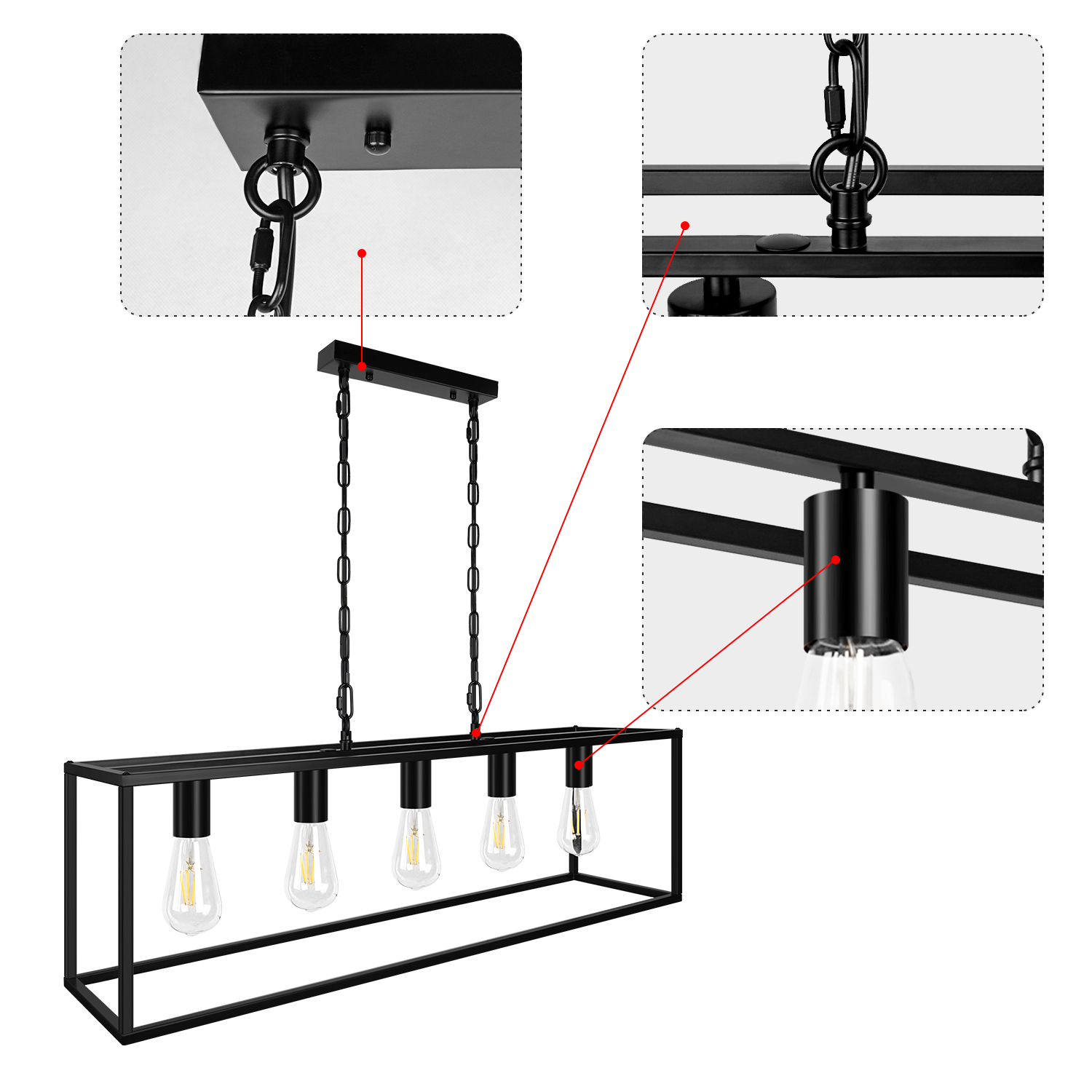 Z ZOSIMIO LIGHT LS02-B004 Pendant-Lights - View #2