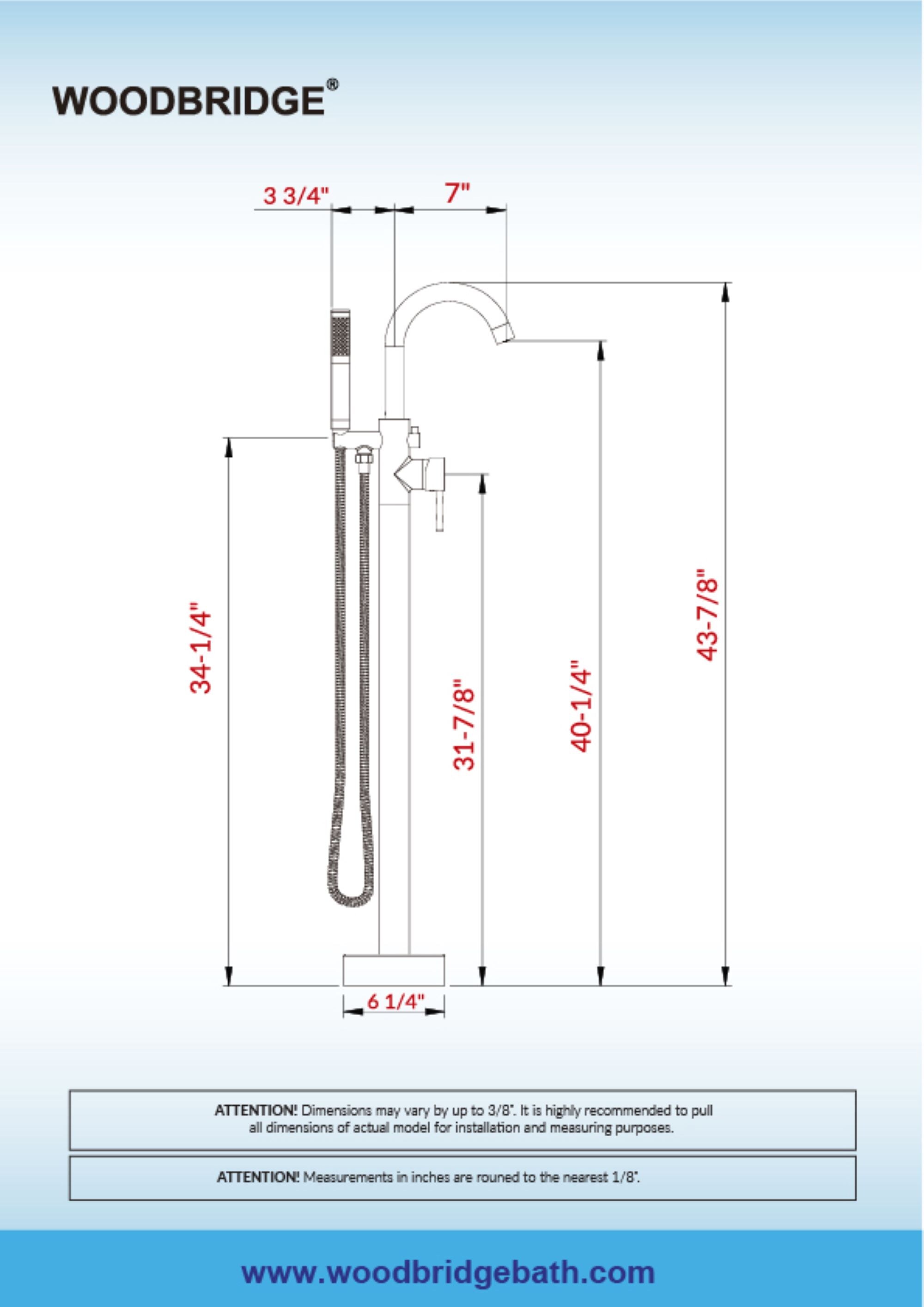 Woodbridge LF936 Roman-Tub-Faucets - View #17