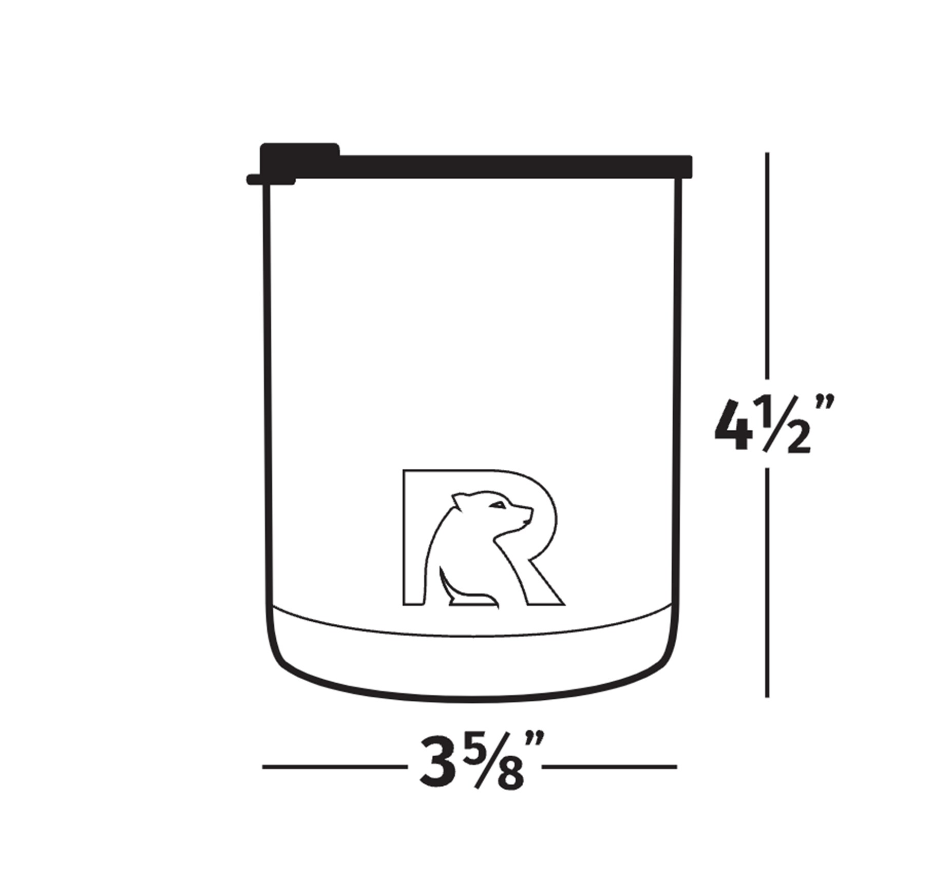 RTIC Lowball Tumbler - 12 oz