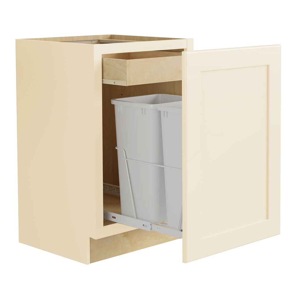 Gold Pop-Up Trash Bin 15in x 22in