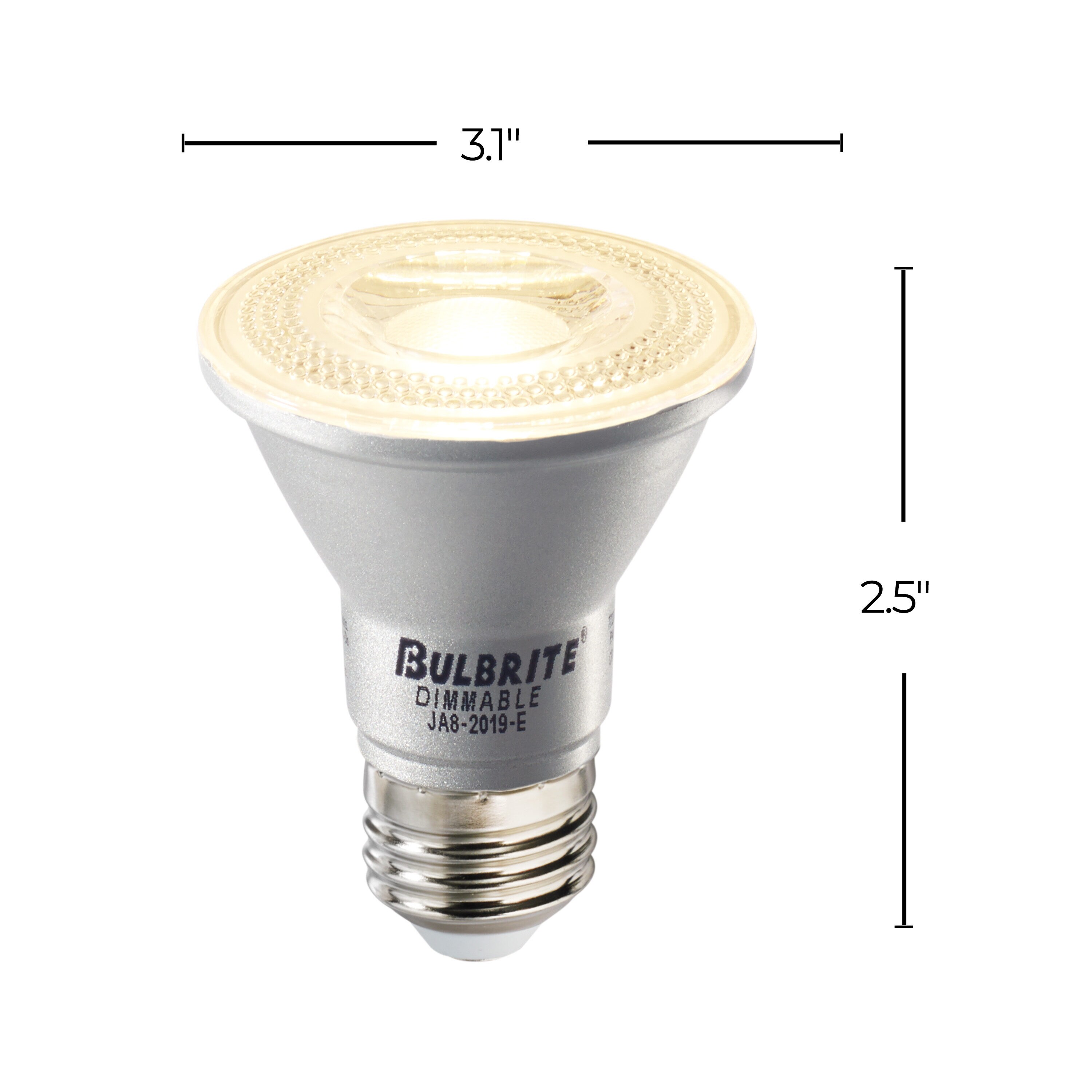 Bulbrite Dimmable 6.5W 3000K 40° MR16 LED Bulb, GU10 Base
