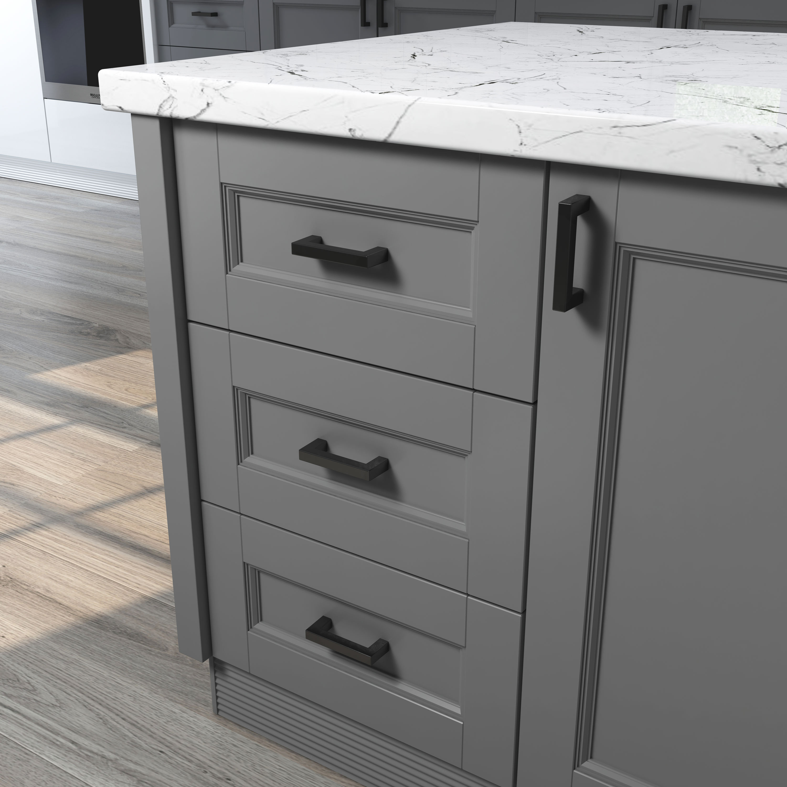 Origin 21 Z3558-C3-DBK Cabinet-Pulls - View #4