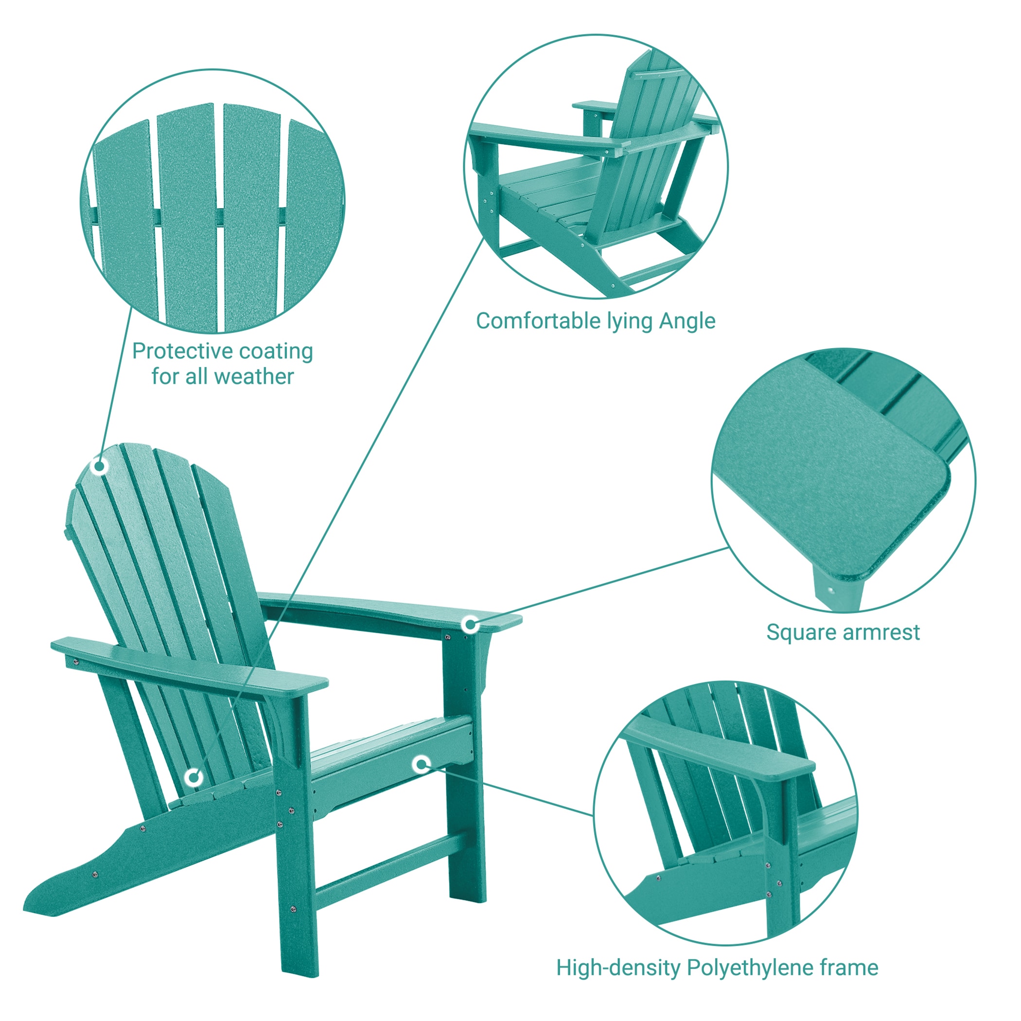 Unity CY-CH001BL Patio-Chairs - View #2