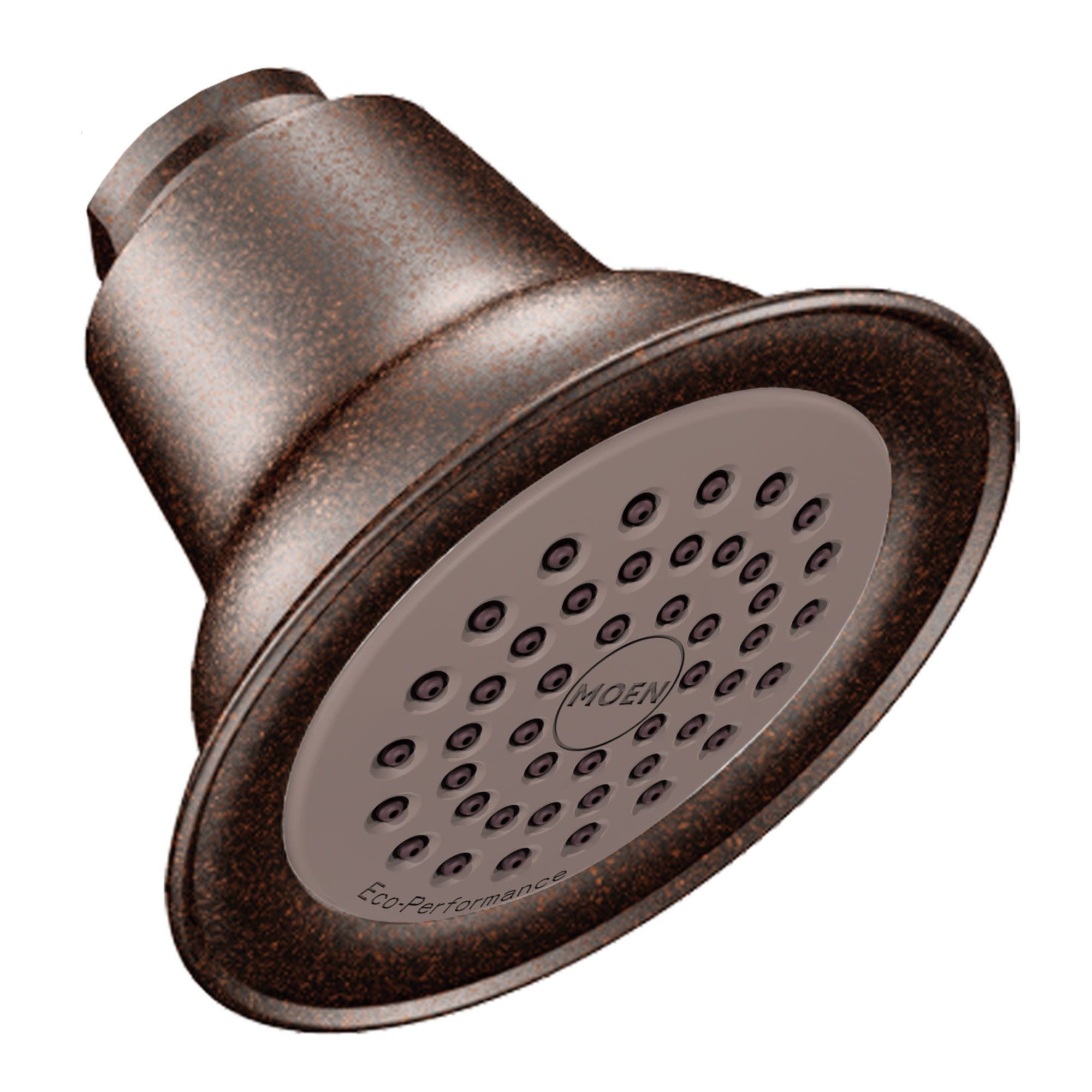 Moen 6303EPORB 1.0 -Spray Oil-rubbed bronze 3.375-in Round Fixed Shower Head 1.75 GPM