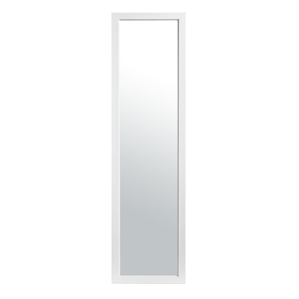 NeuType 11.8-in W x 55-in H White Framed Full Length Wall Mirror at ...