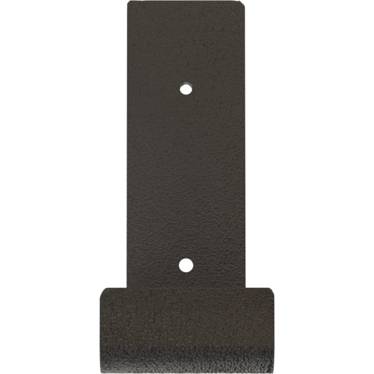 Hammered Gray Steel 6"x8" Urban Industrial Shelf Bracket