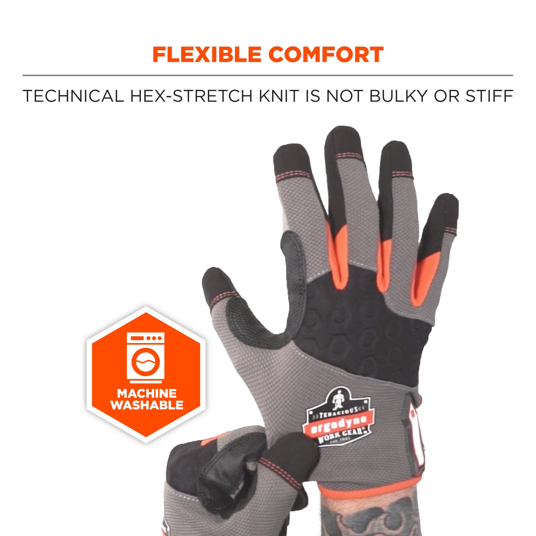 PROFLEX 17245 Work-Gloves - View #3