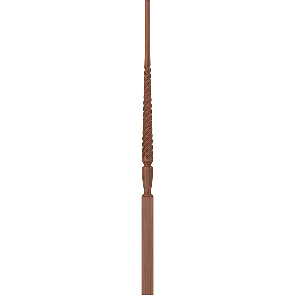 L.J. Smith Stair Systems LJT-2015-C 42 42-in x 1.75-in Unfinished Cherry Pin Top Stair Baluster