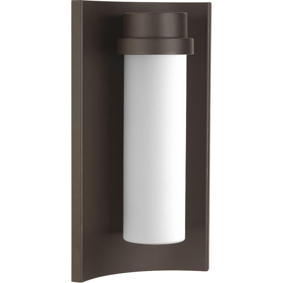 Progress Lighting P560030-129-30 Z-1020 13.5-in Architectural Bronze Integrated LED Outdoor Wall Light ENERGY STAR