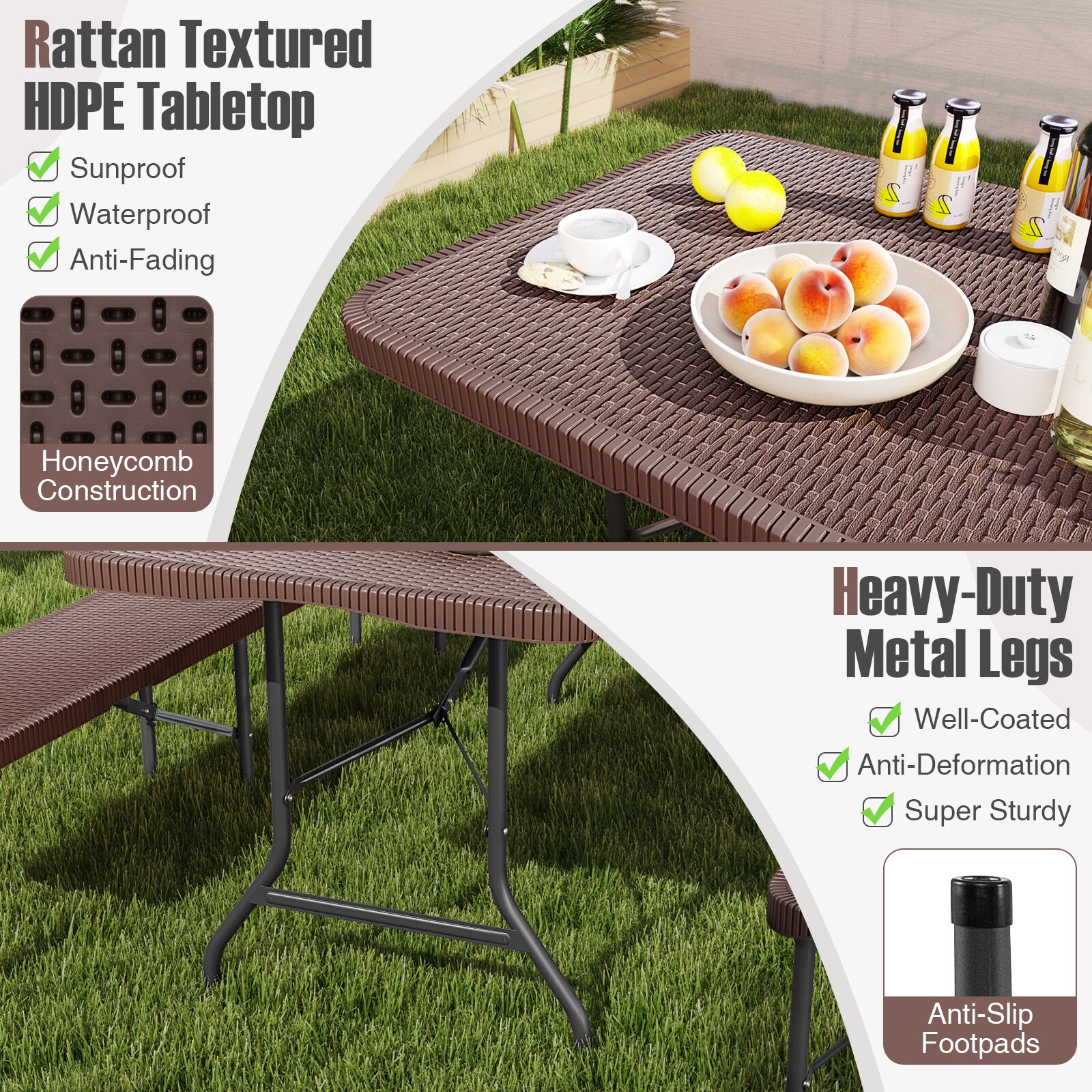 Volenca VOL-TTD96Q Patio-Tables - View #5