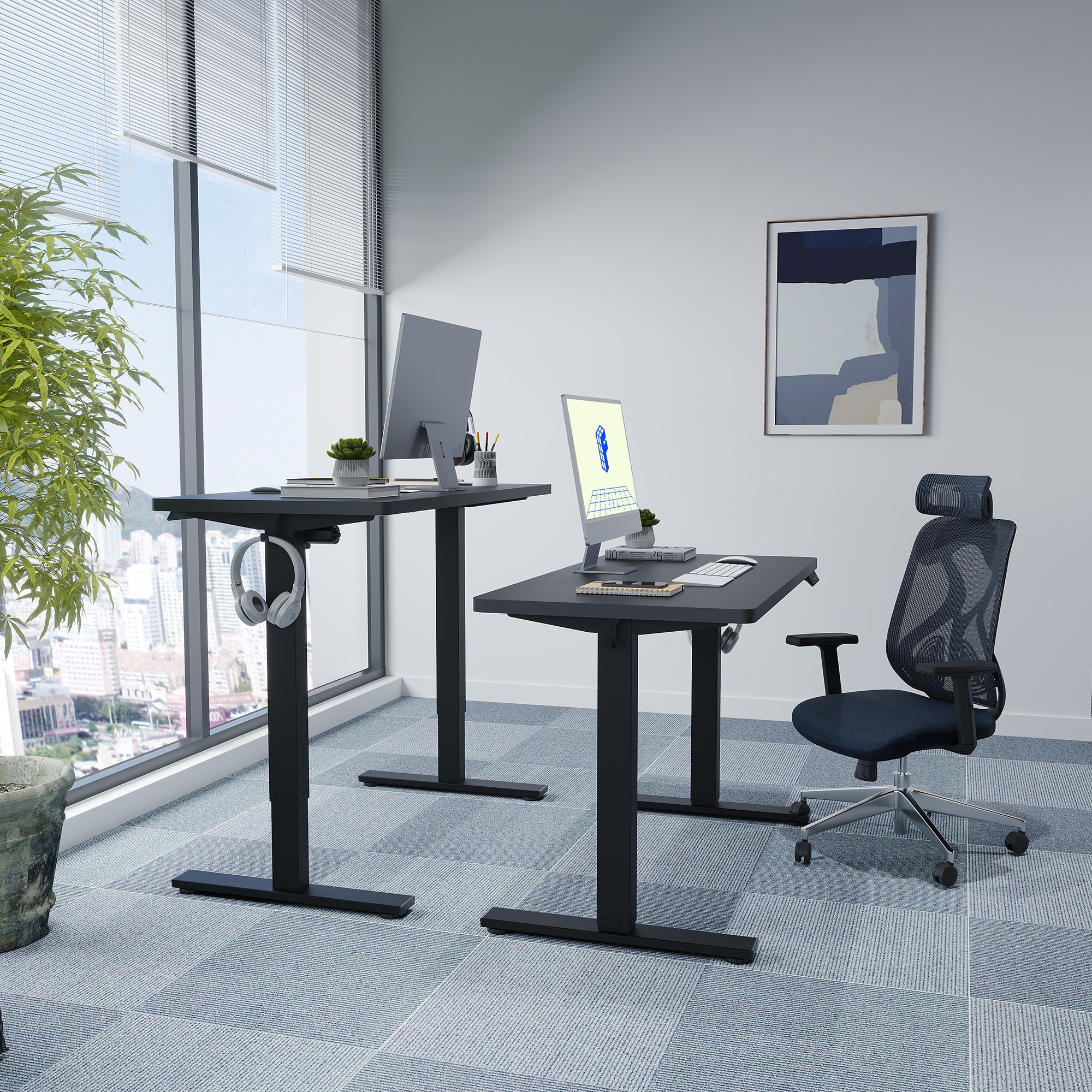 FlexiSpot E2BR4824B desks - View #3