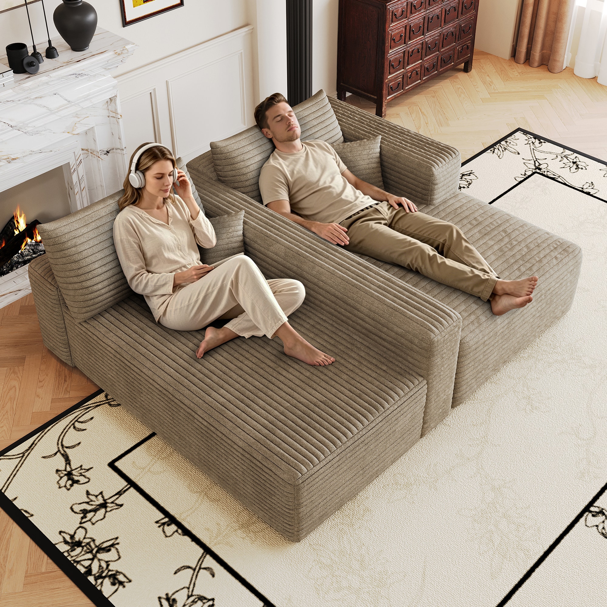 Vynxaria LS0515-W2824P515750 Sofas-Loveseats - View #3