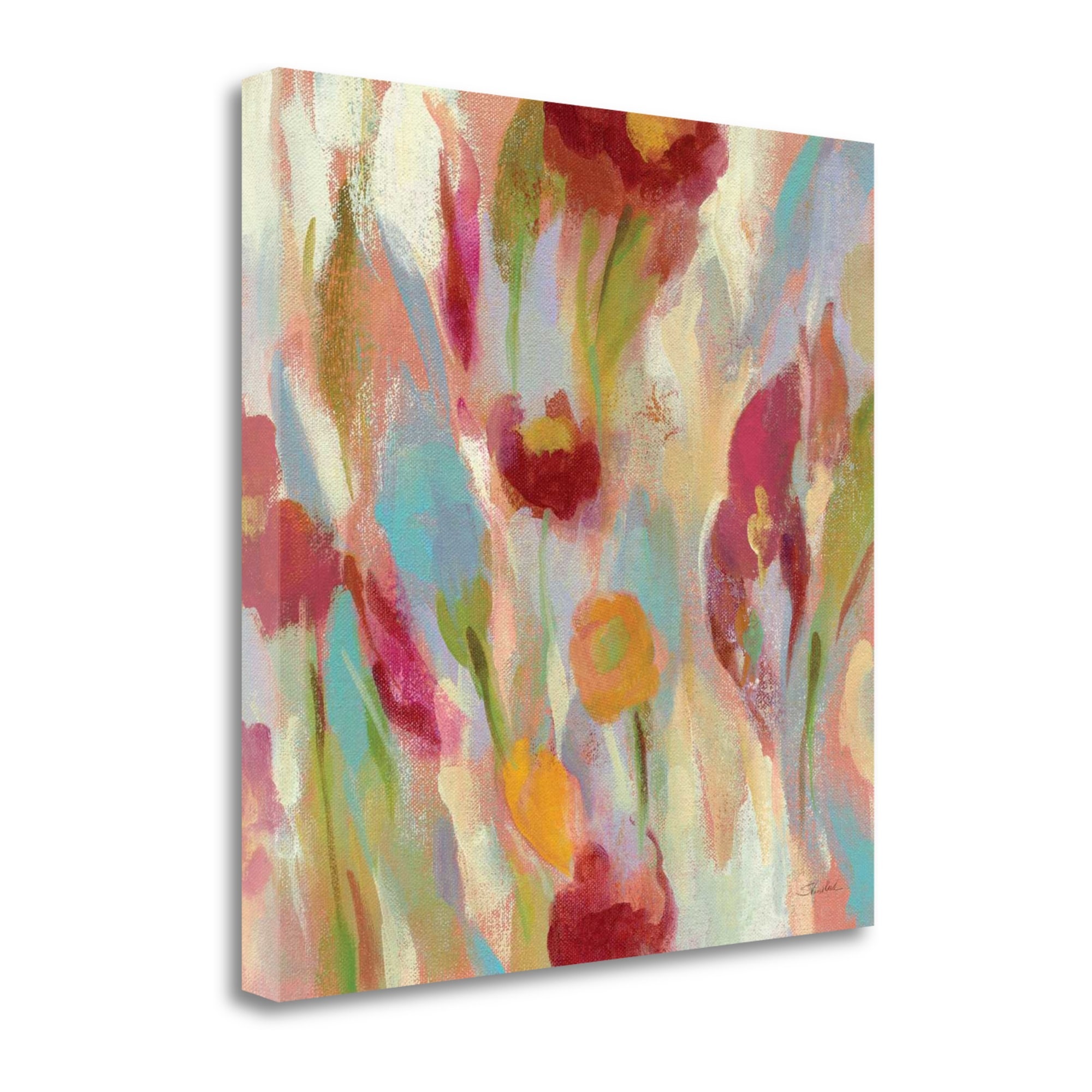 Tangletown Fine Art Floral 20-in H x 20-in W Floral Print on Canvas in ...