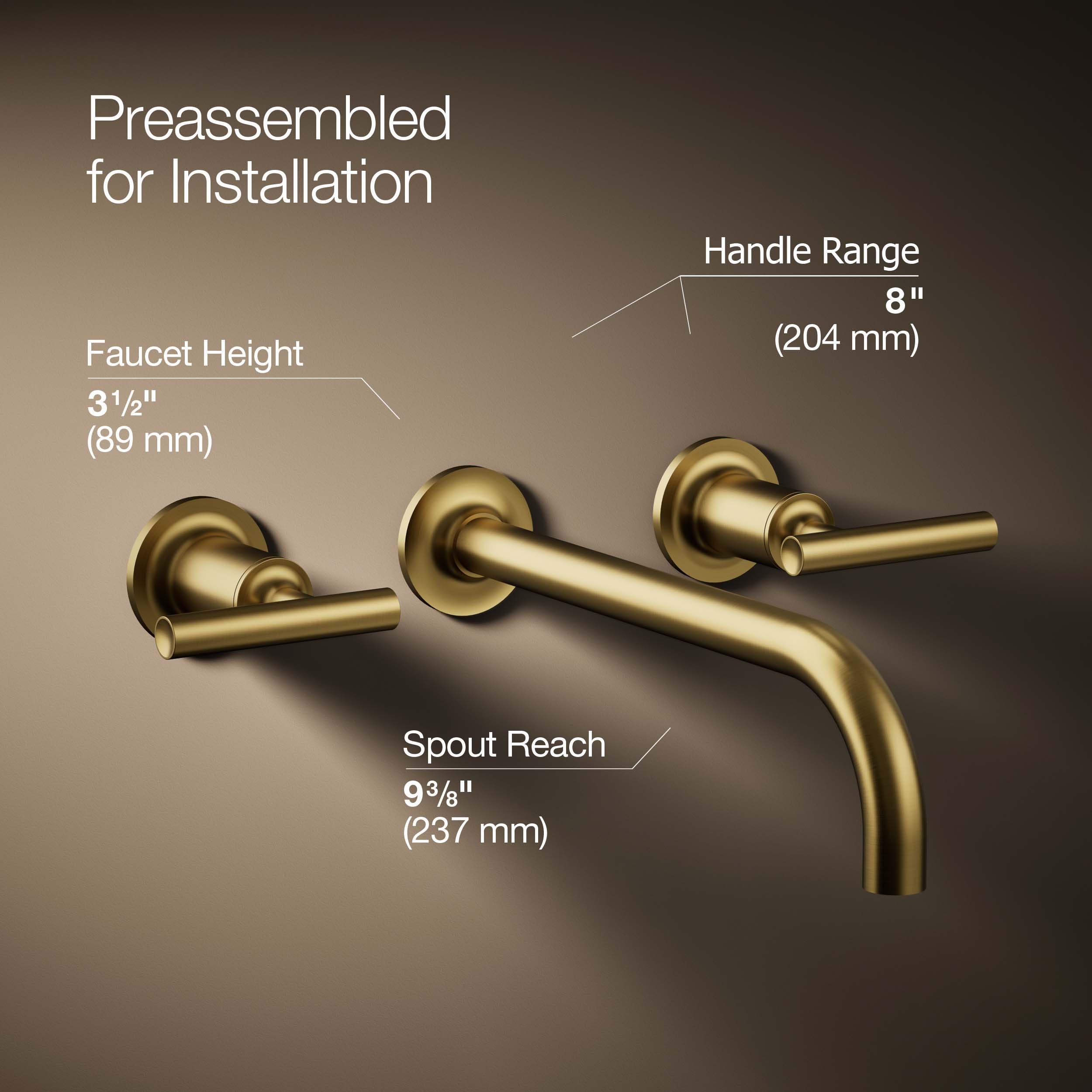 KOHLER K-T14414-4-2MB Lavatory-Faucets - View #4
