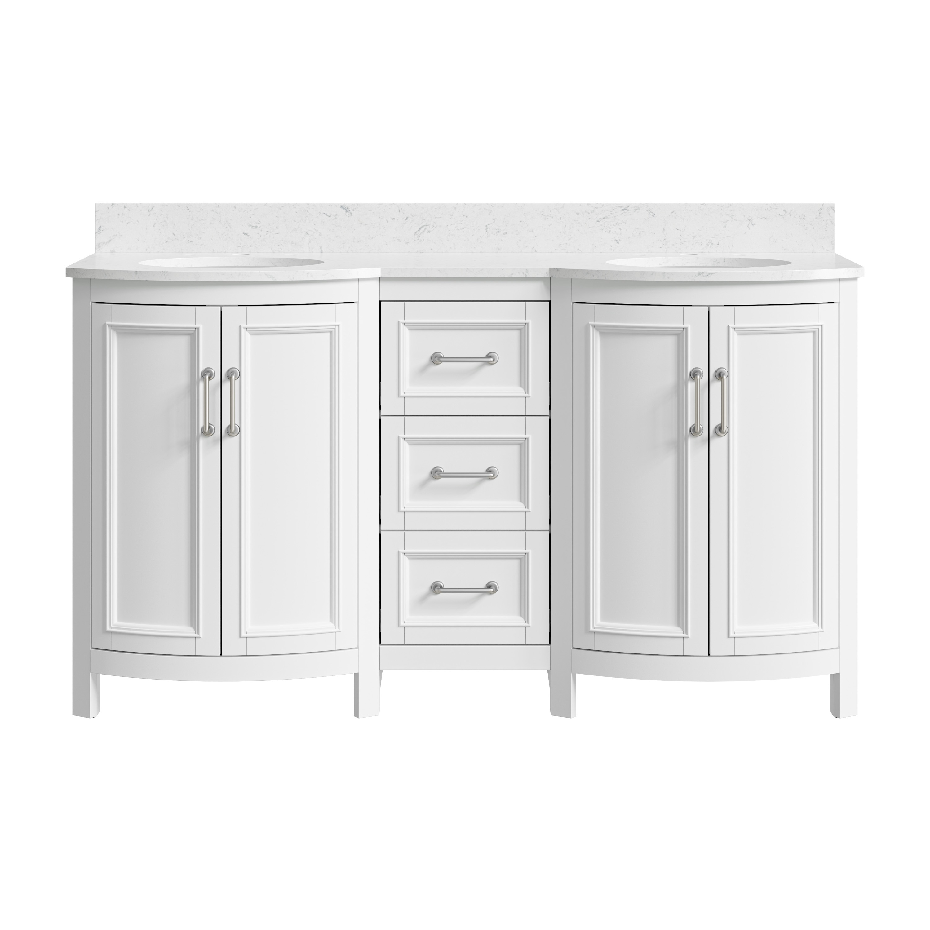 allen + roth 1007VTC-60-201-925UO Bath-Vanity-Combo - View #2