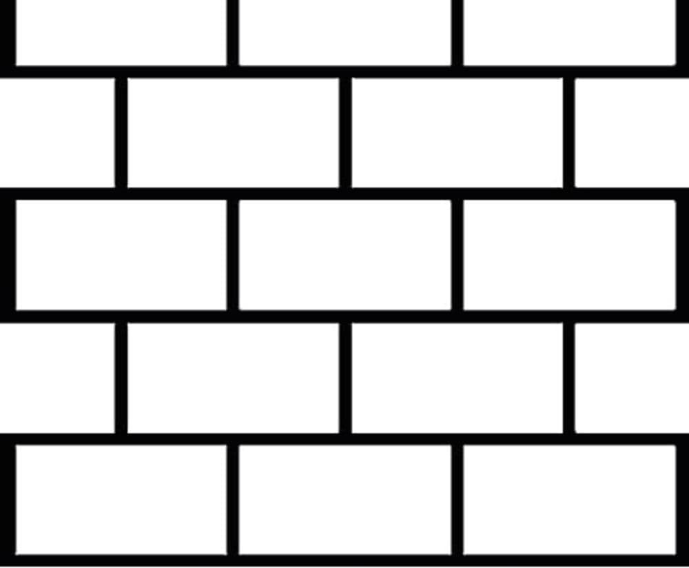  3D Brick Wall Pattern Stencil – 3 Layers Card or Plastic - A3  16.5 × 11.7 inch – Reusable, Kids Friendly Stencil - Painting, Crafts,  Cakes, Windows, Wall and Furniture Stencil (Plastic) : Arts, Crafts & Sewing