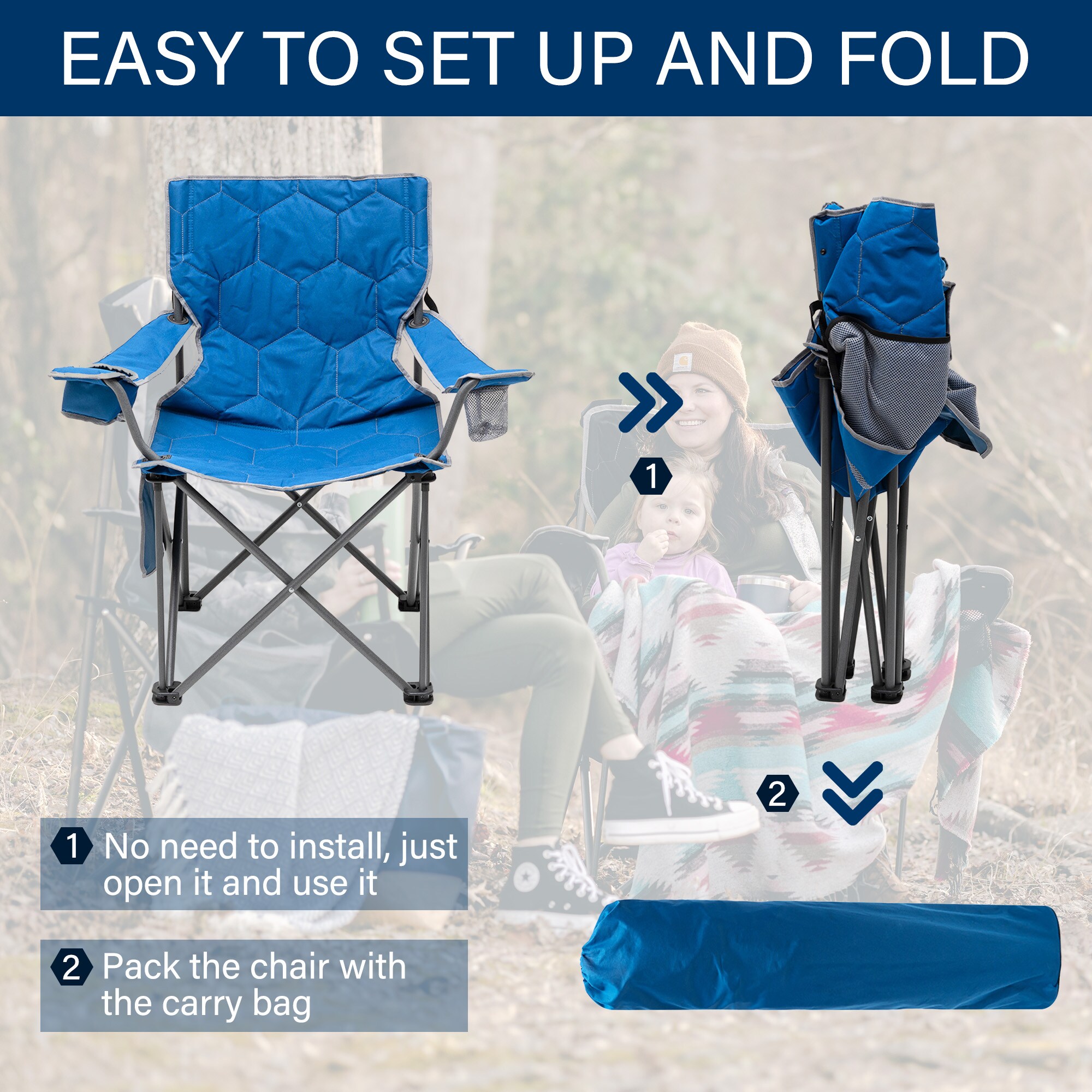 Mondawe MO-CCAC2418BBU1 Beach-Camping-Chairs - View #4