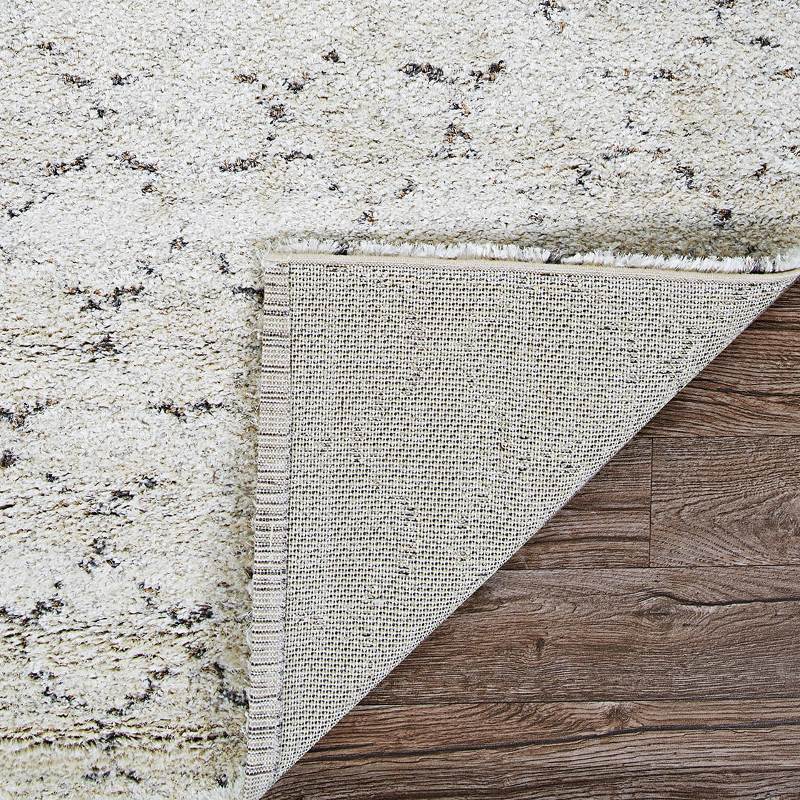 Bromley Multicolor Shag Wool Blend 2' x 3'11" Area Rug