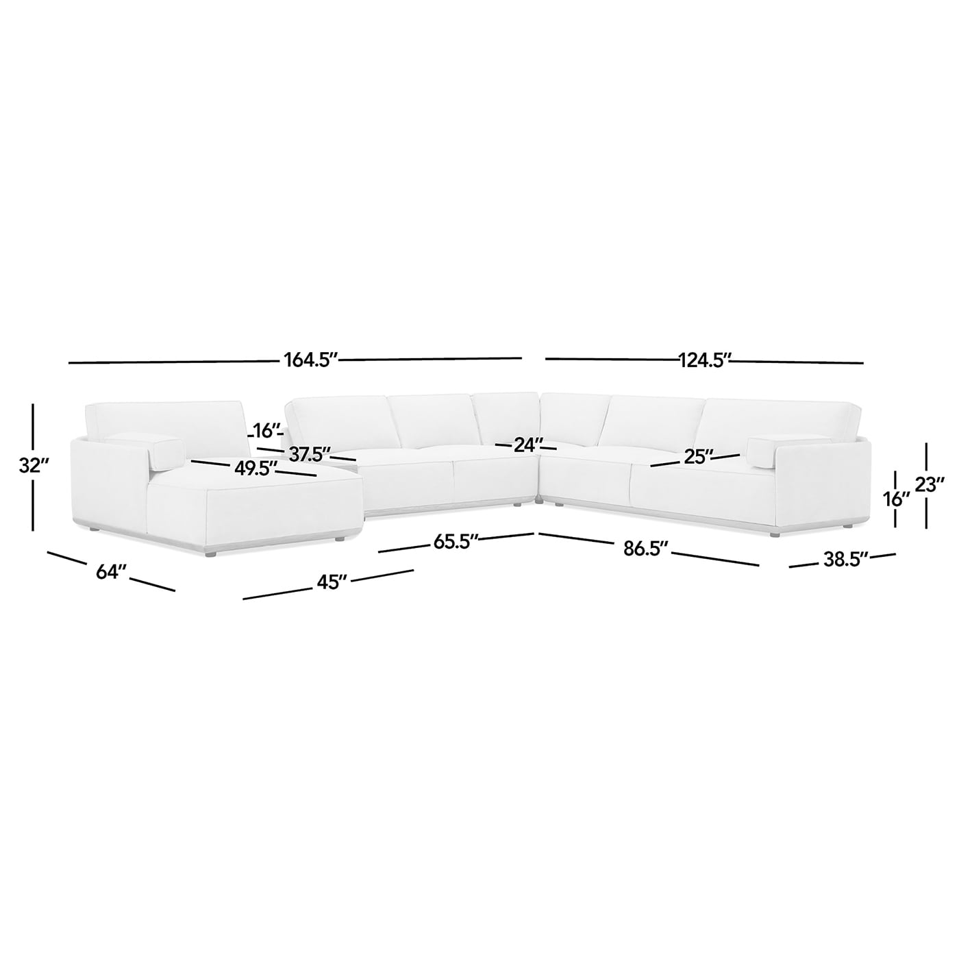 Jennifer Taylor Home L5P-KPG-66290L Sofas-Loveseats - View #15