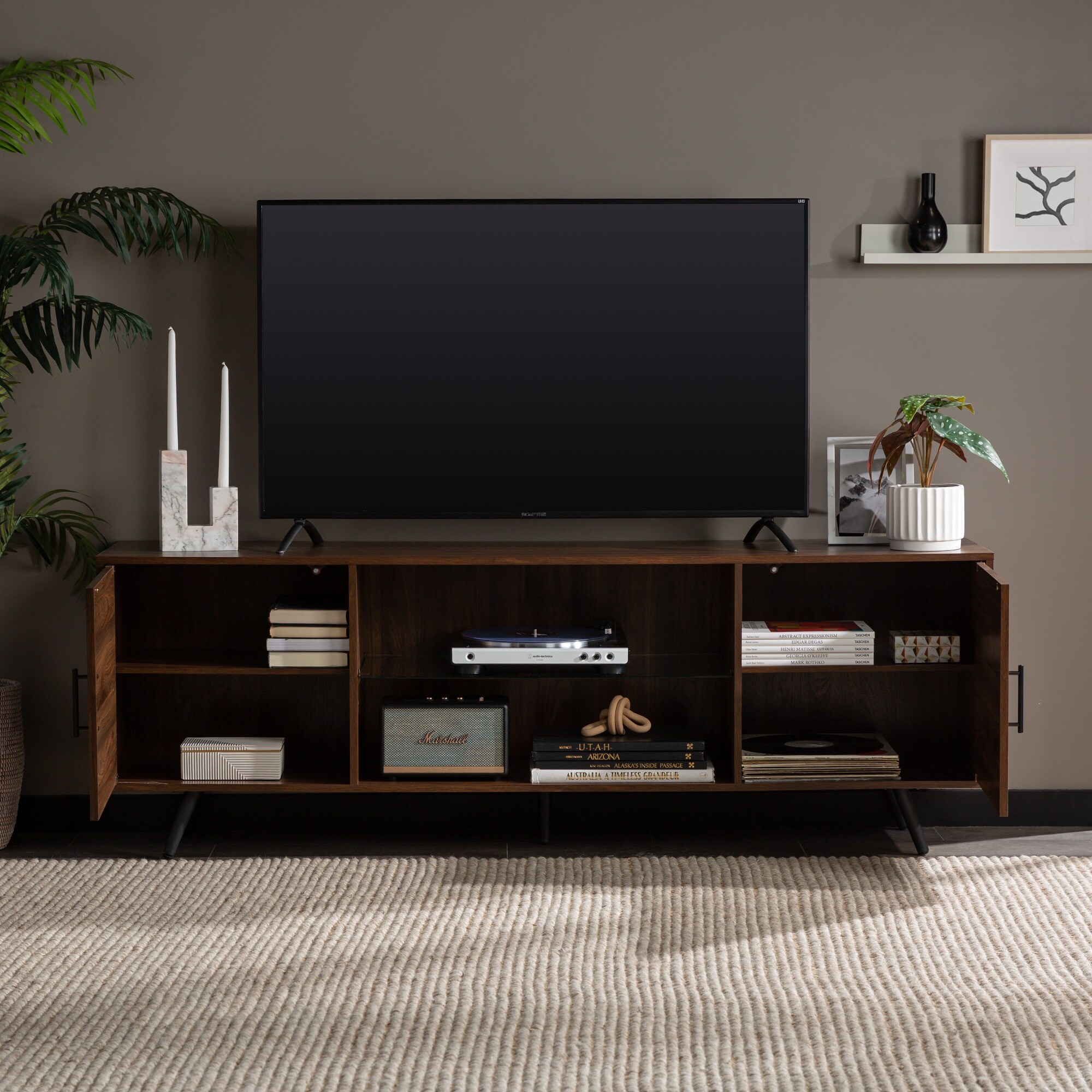 Walker Edison LW70NORDW Tv-Stands - View #6