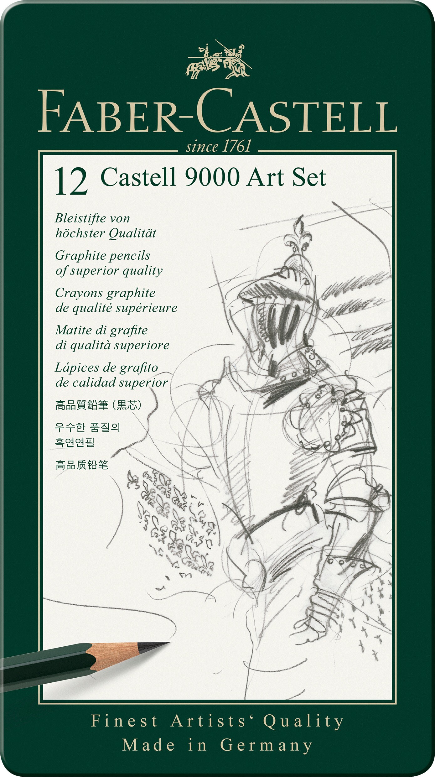  Faber-Castell Art GRIP Aquarelle Watercolor Pencil Set, Tin of  36 Pencils : Everything Else