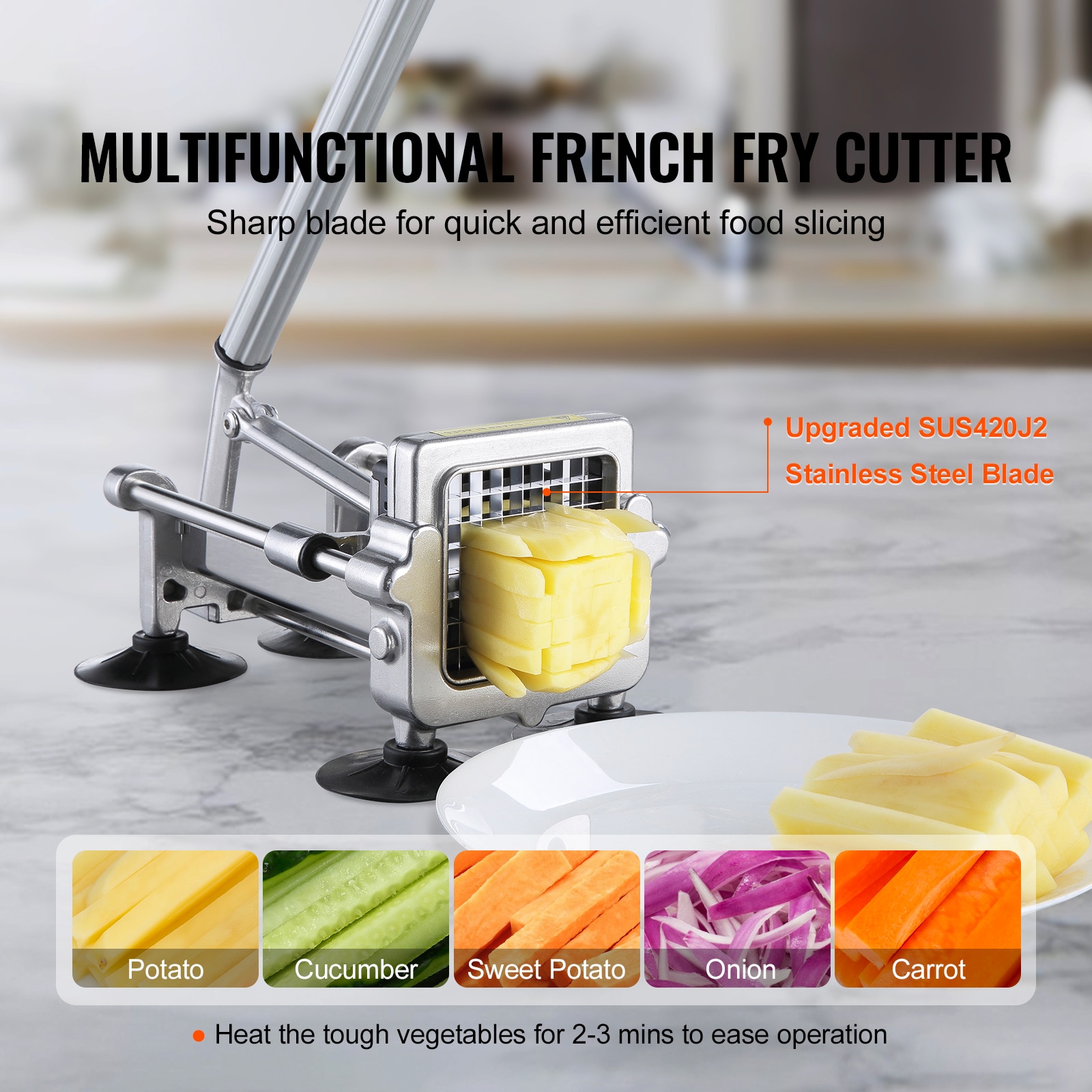 VEVOR SCSYWSQSTJYJ06287V0 Food-Slicers - View #2