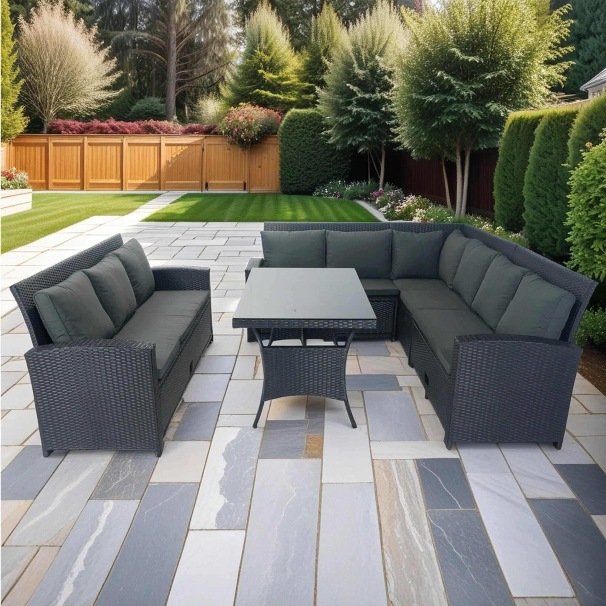 JIMSMAISON BOELEPCS03B-GR Patio-Conversation-Sets - View #3