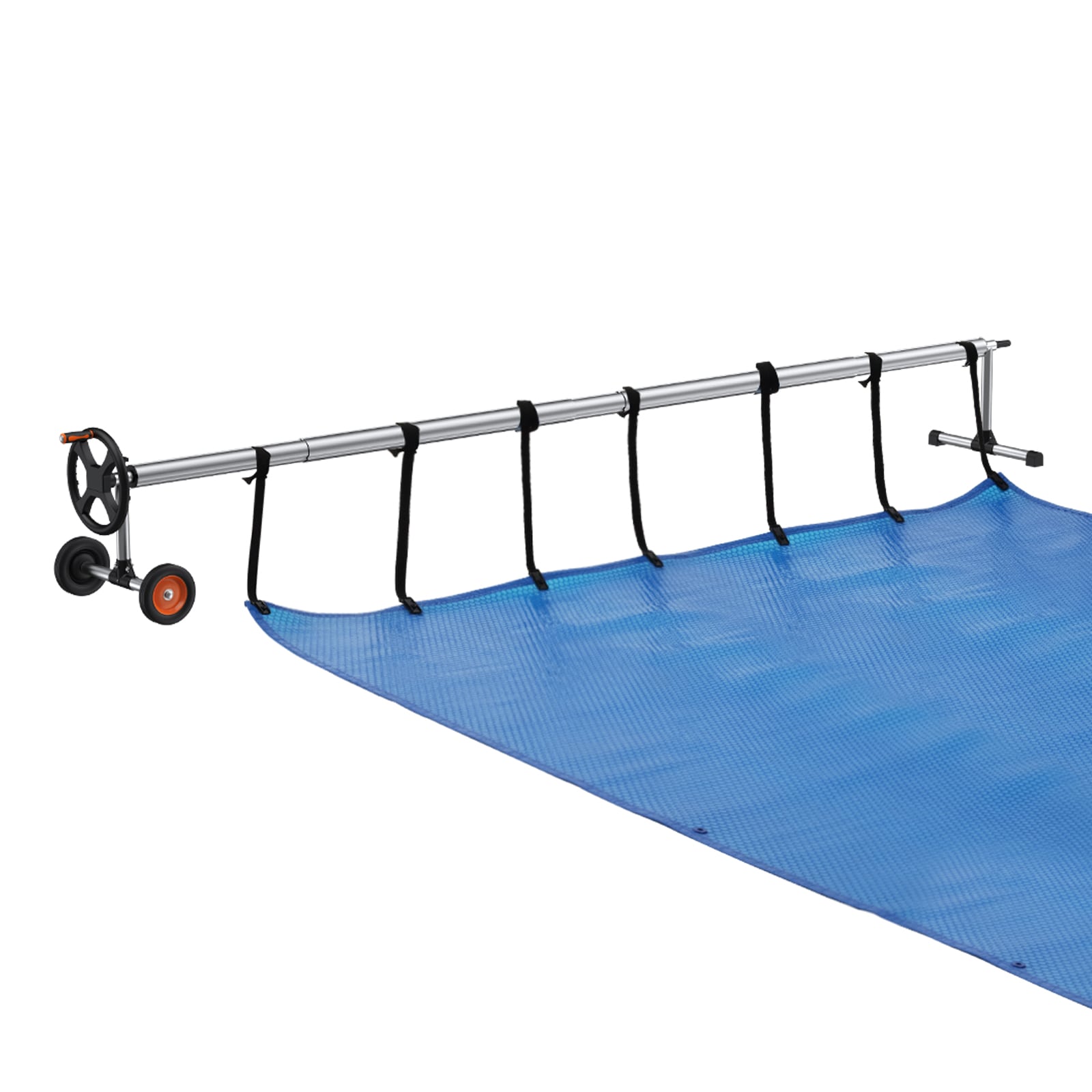 VEVOR YCGJPDXYC22F0GGZ0V0 Solar Cover Reel 23-Feet Mountable Solar Pool Cover Reel