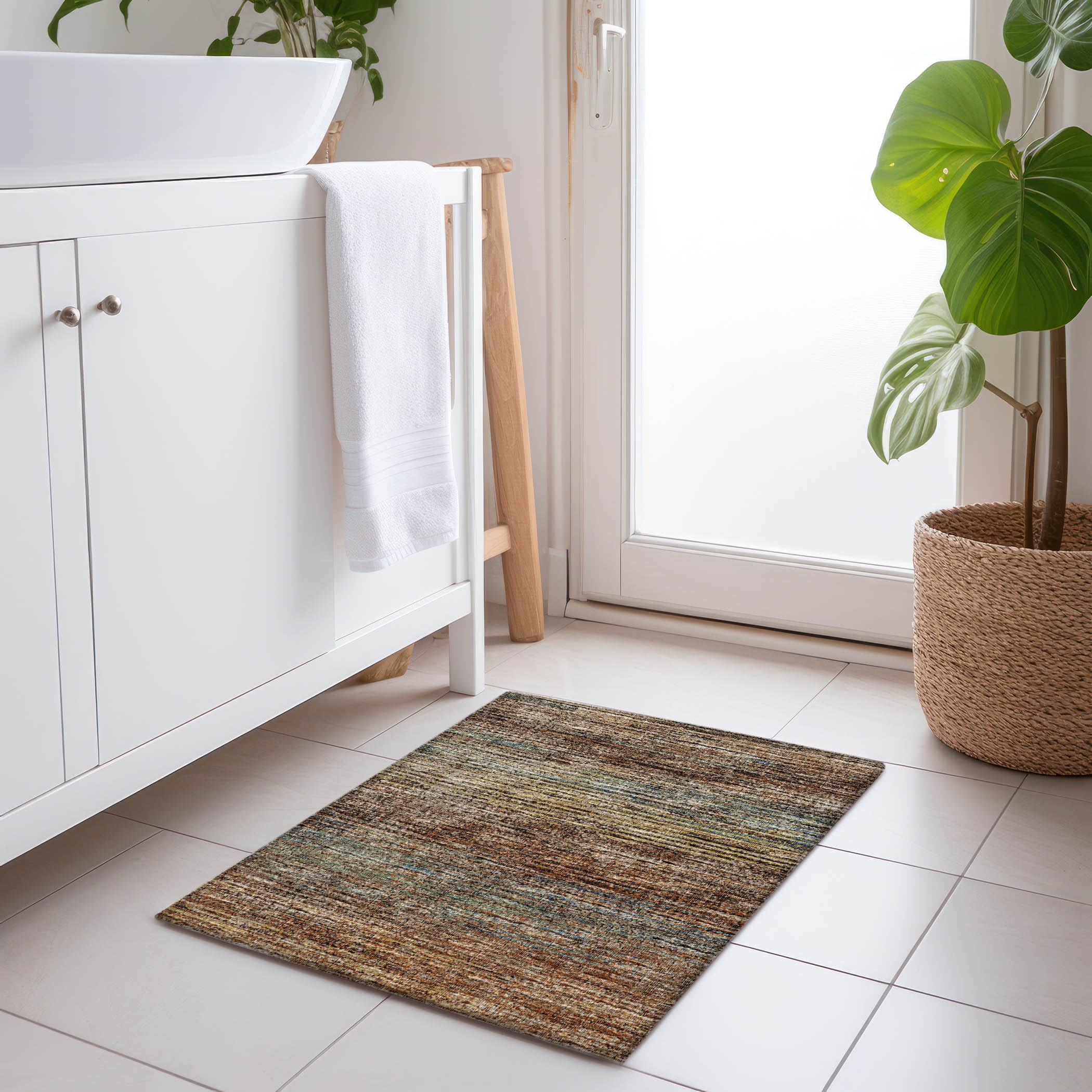 Addison Rugs AMF32CA20X30 Mayfield AMF32CA 1 x 2 (ft) Loomed Canyon Rectangular Indoor Abstract Machine washable Pet Friendly Area rug
