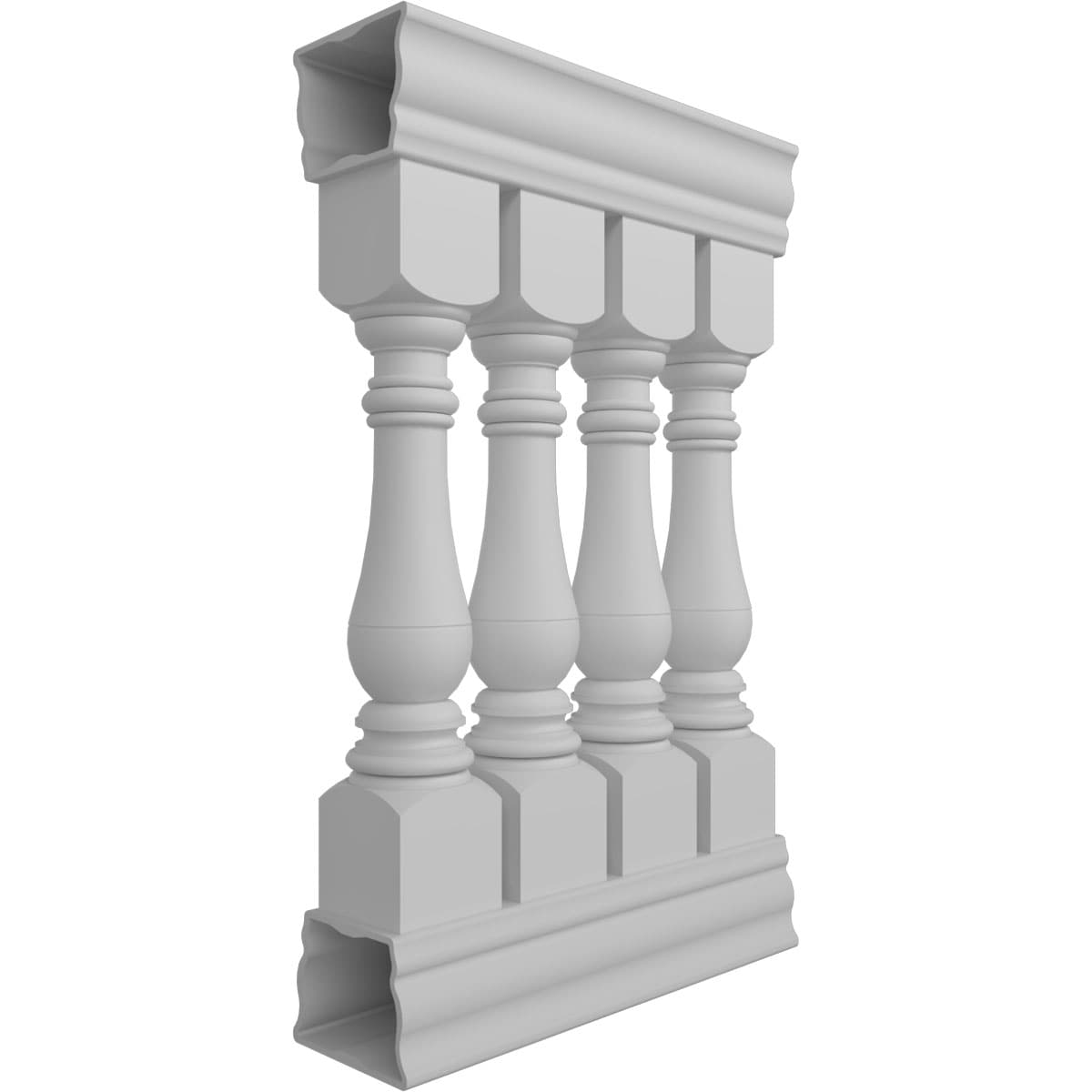 Ekena Millwork BALK42X024BRA railings - View #3