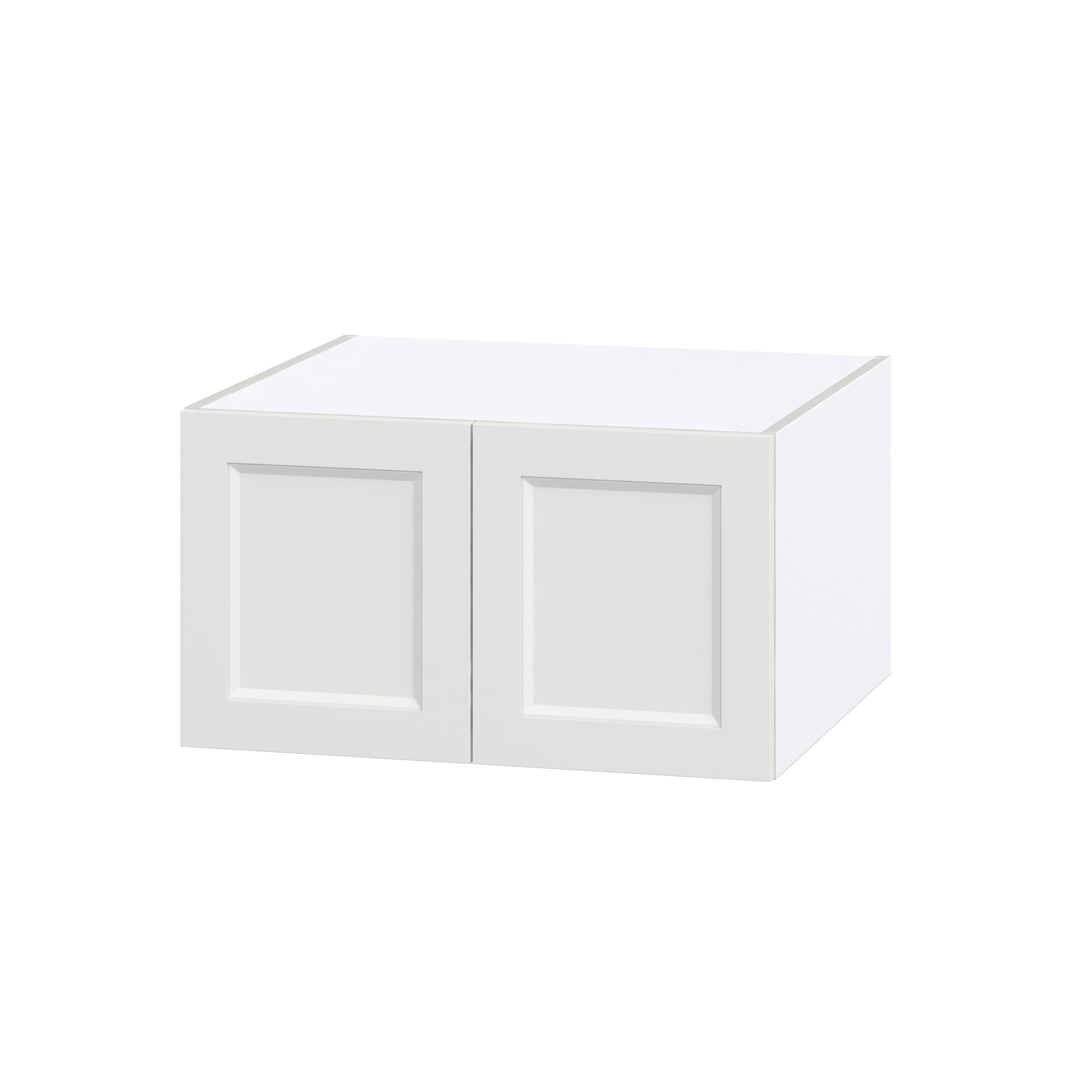 Hugo&Borg DSW271524-RI Riviera 27-in W x 15-in H x 24-in D Bright White Wall Fully assembled Cabinet (Recessed Panel Shaker)