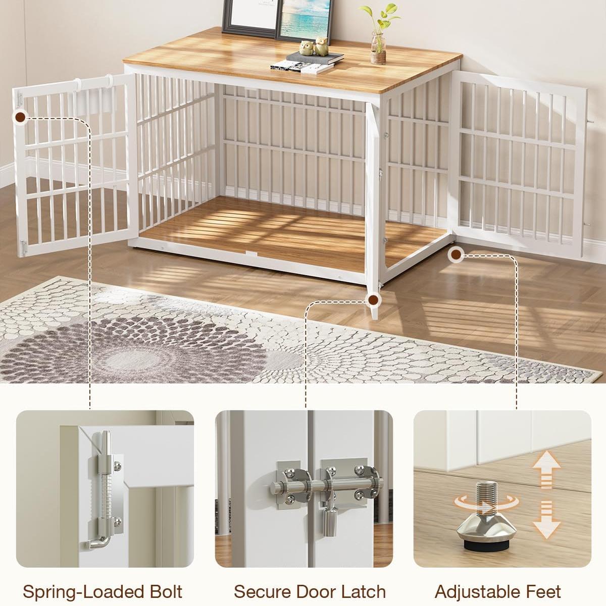 AECOJOY 12083WHMS-LS02 Pet-Crates-Carriers - View #2