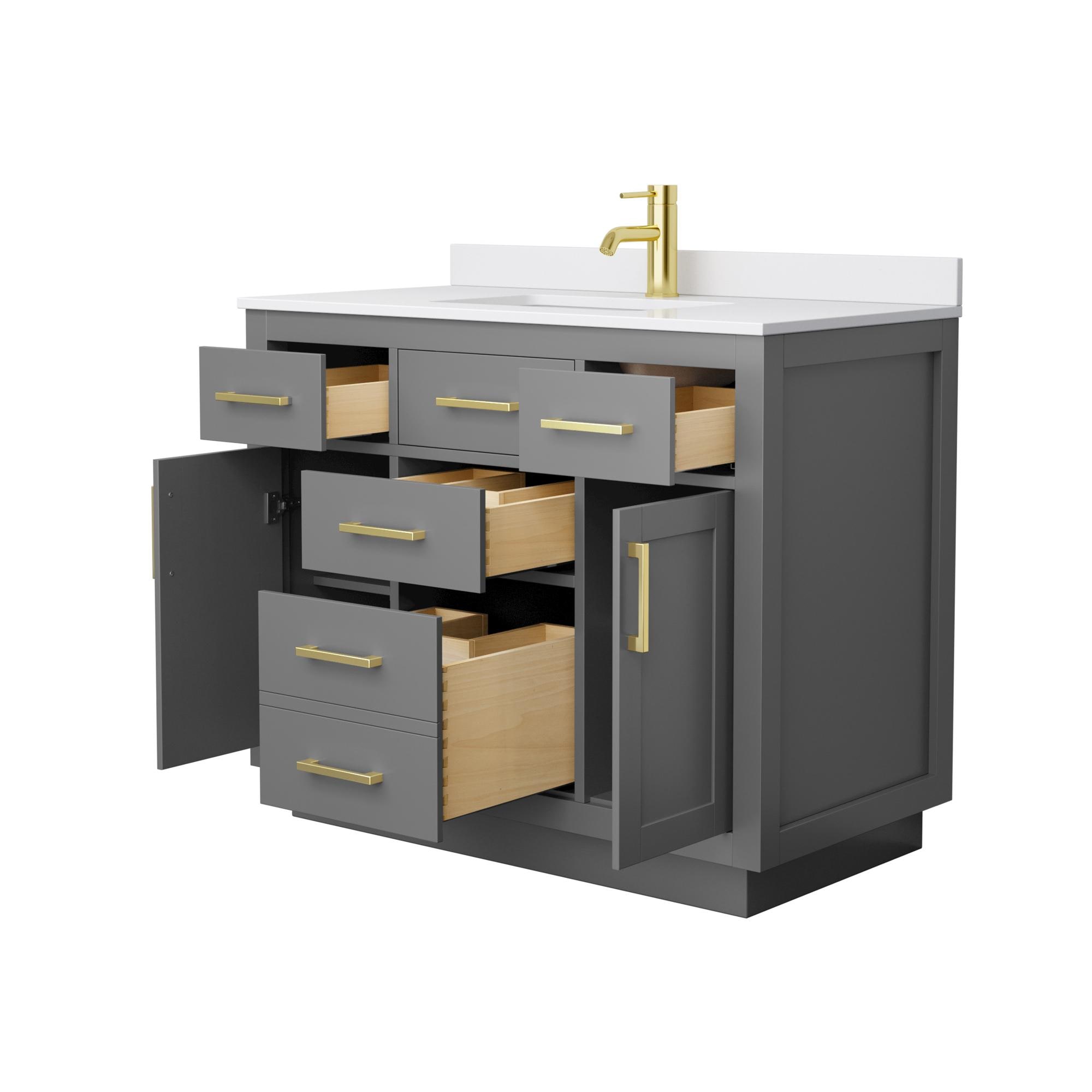 Wyndham Collection WCG262642SGGWCUNSMXX Bath-Vanity-Combo - View #2