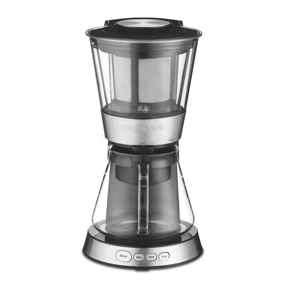 Best Buy: Cuisinart 7-Cup Cold-Brew Coffee Maker Black stainless DCB-10