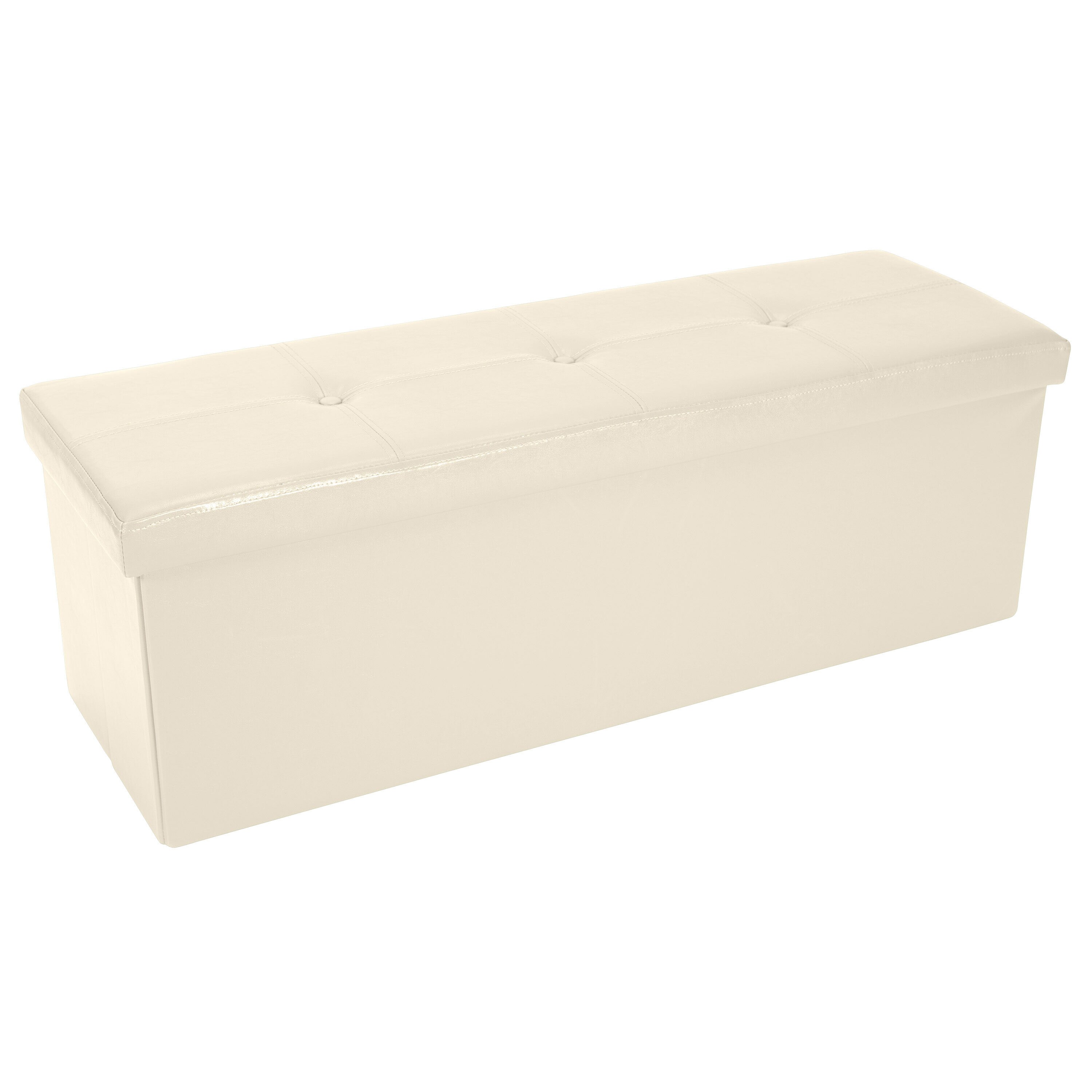 Simplify F-0645-IVORY-BX Indoor-Ottomans - View #2