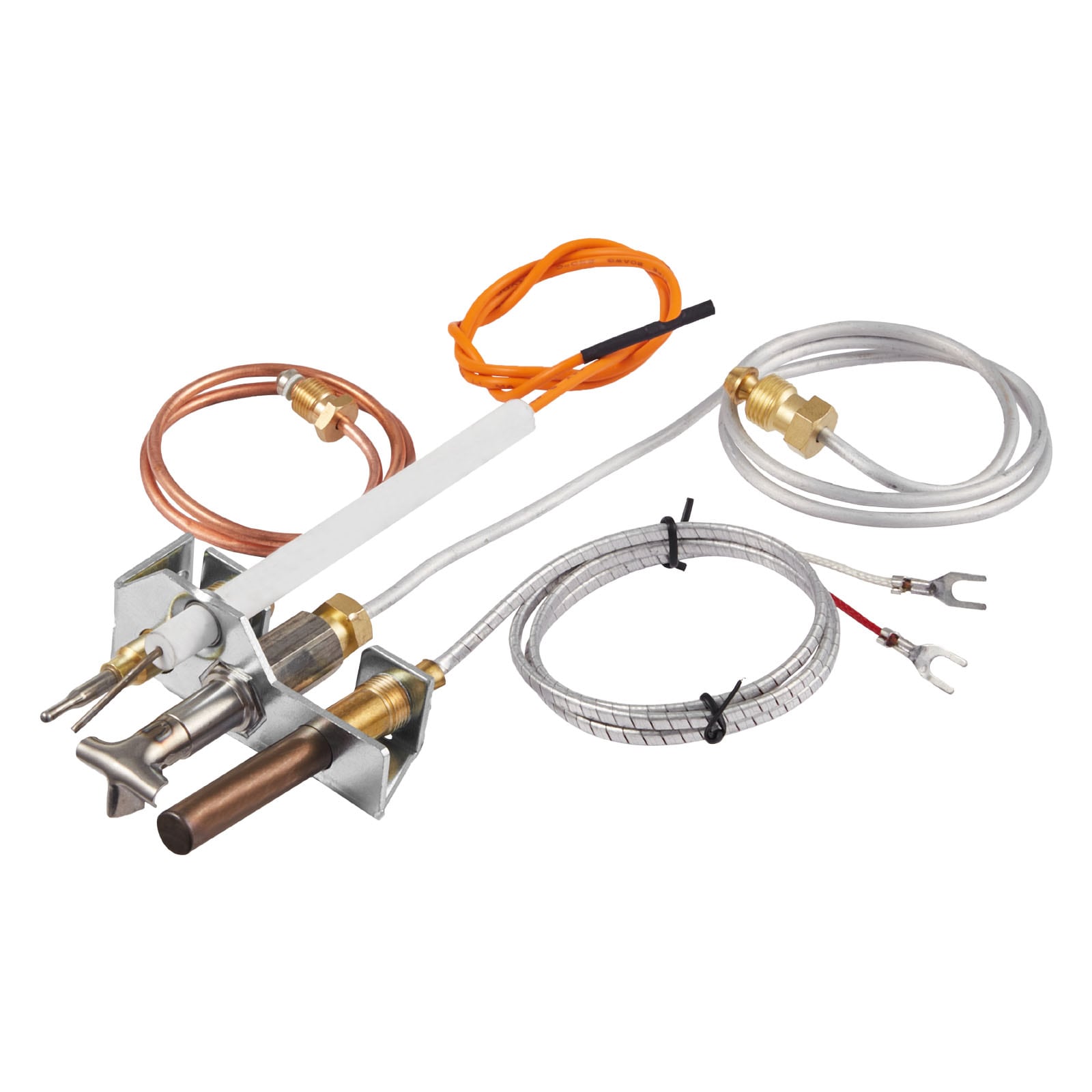 GIVIMO Gas Pilot Assembly OE 4021-732 25660 Fireplace Gas Pilot Assembly Natural Gas Ignition Replacement