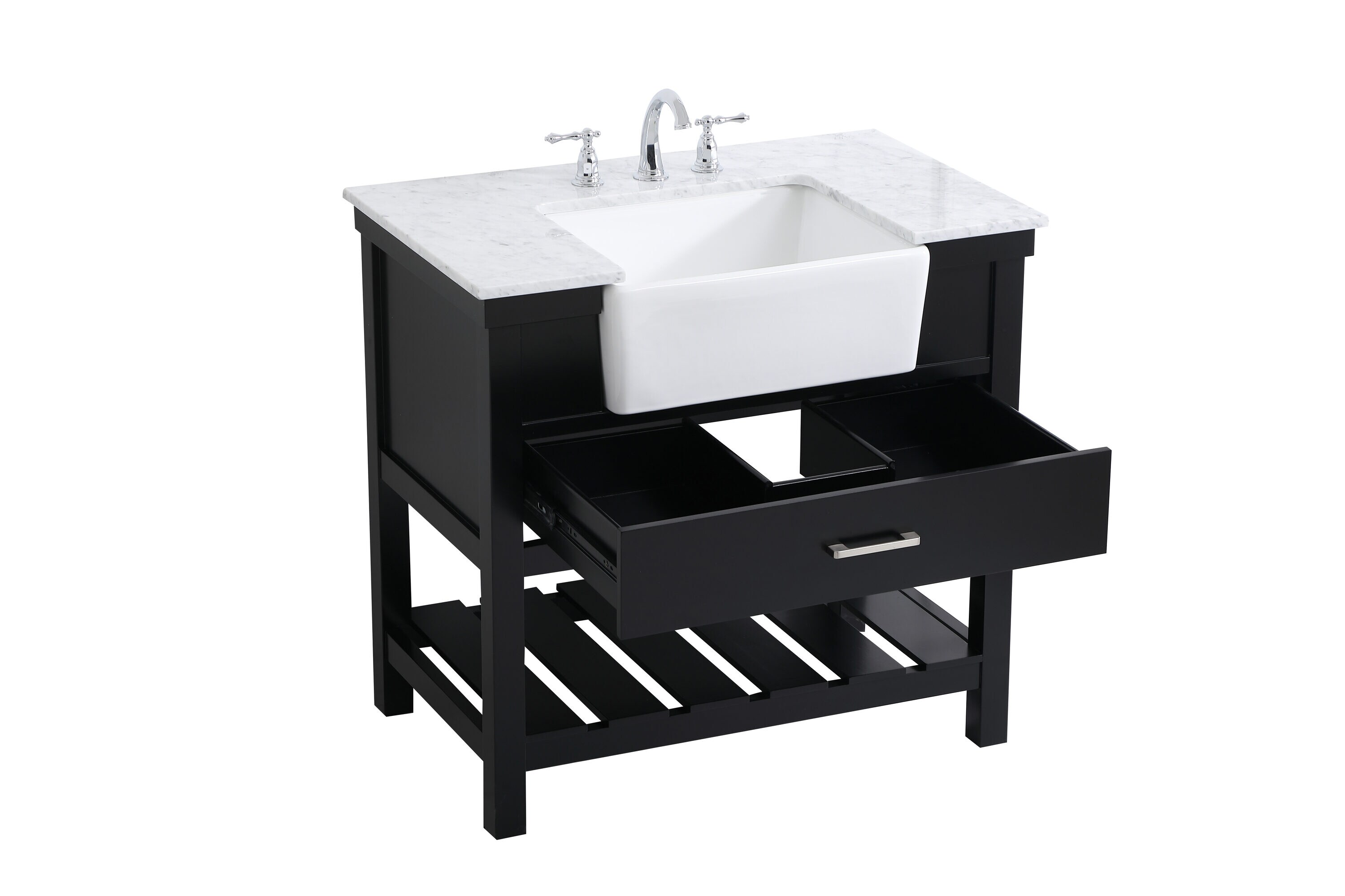 Elegant Decor HF180408BK Bath-Vanity-Combo - View #9