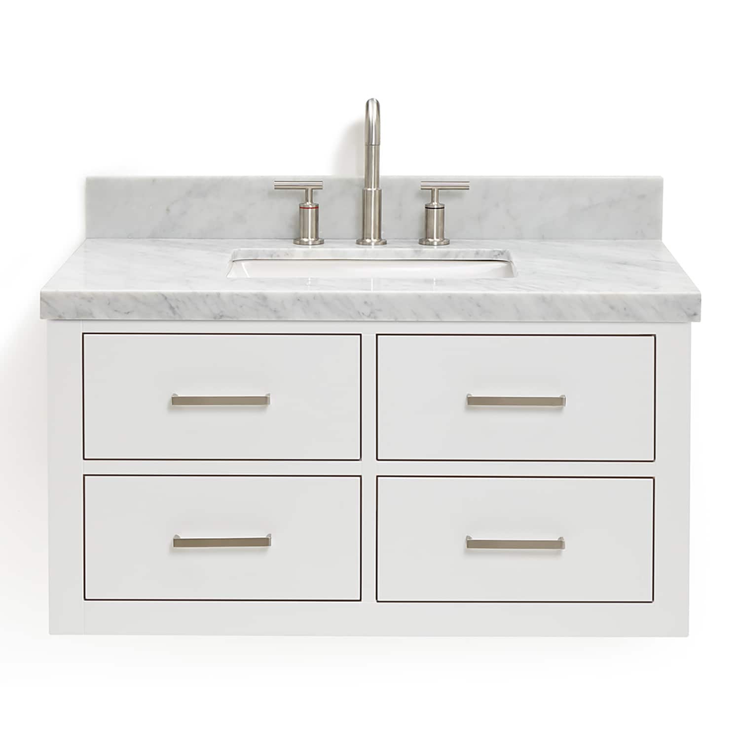 ARIEL W037SCWRVOWHT Bath-Vanity-Combo - View #2
