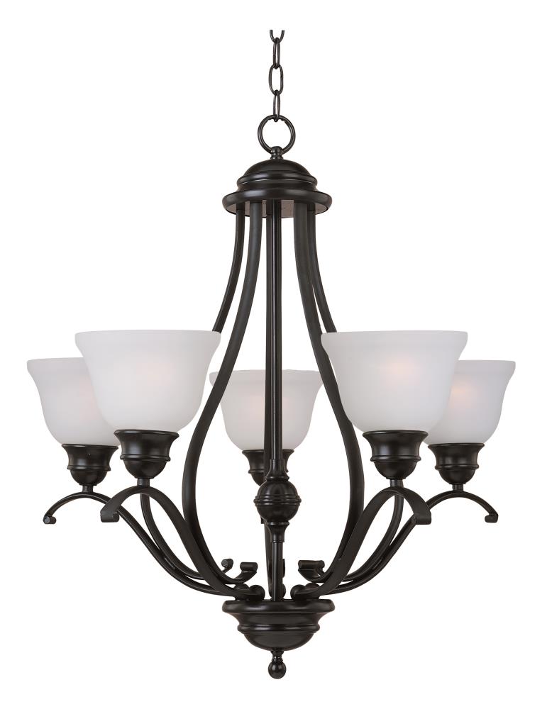 Maxim Lighting Linda 5-Light Black Transitional Chandelier at Lowes.com